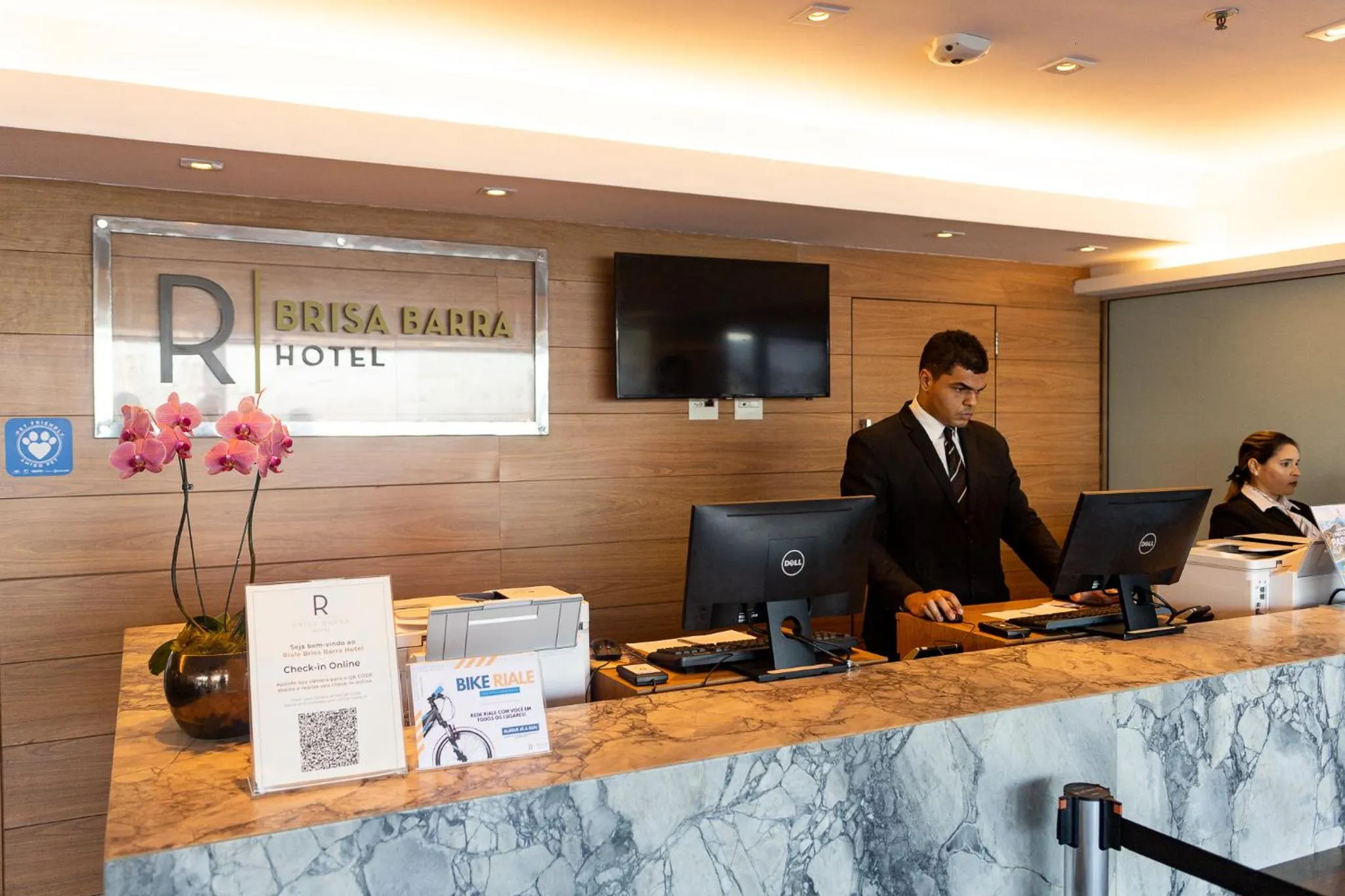 Lobby or reception in Riale Brisa Barra