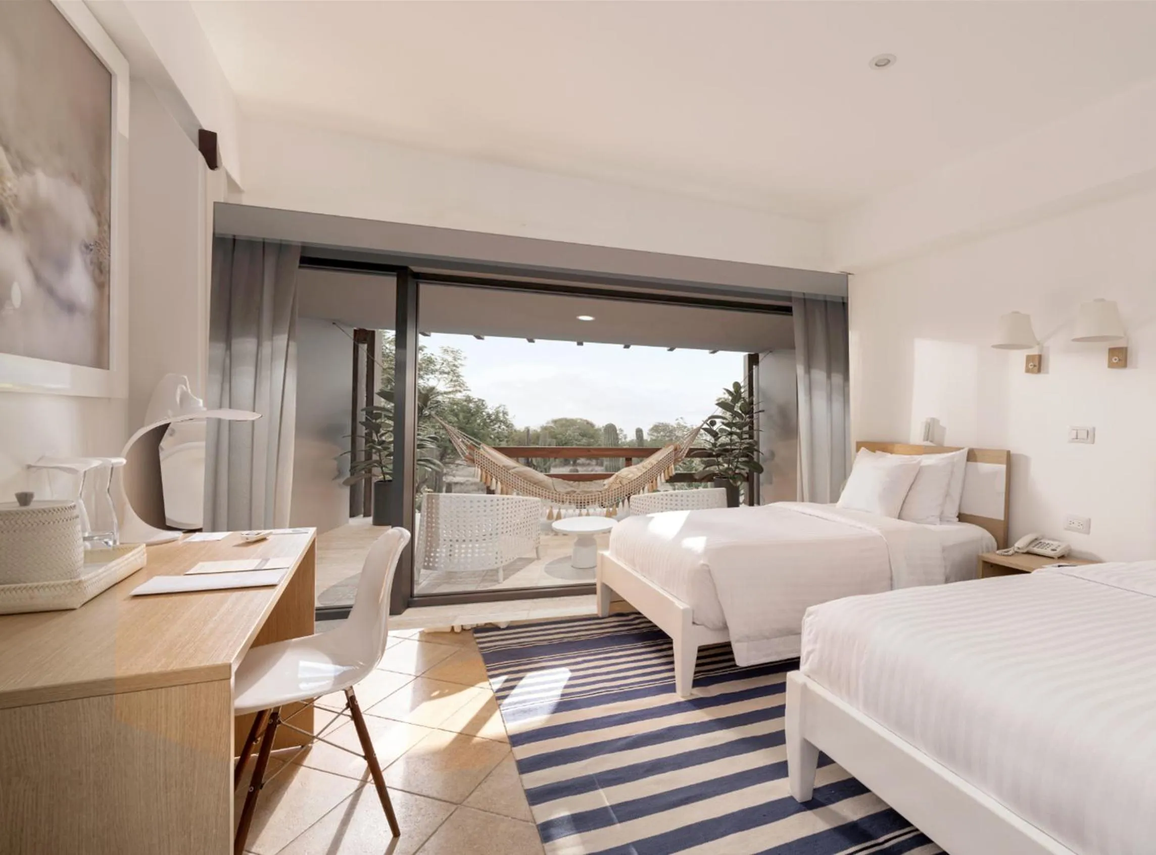 Photo of the whole room, Bed in Finch Bay Galapagos Hotel