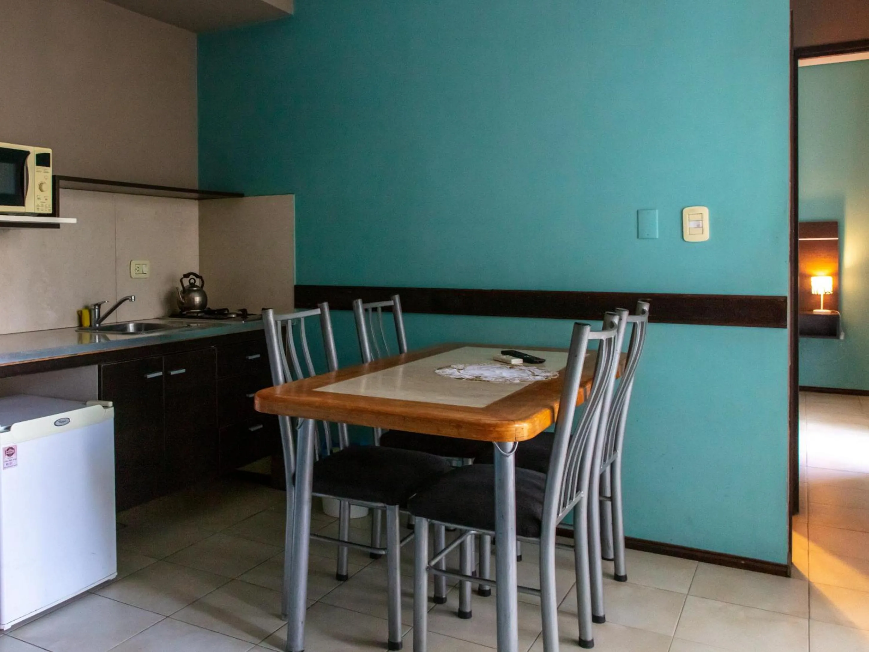 Kitchen or kitchenette in Paradise Departamentos