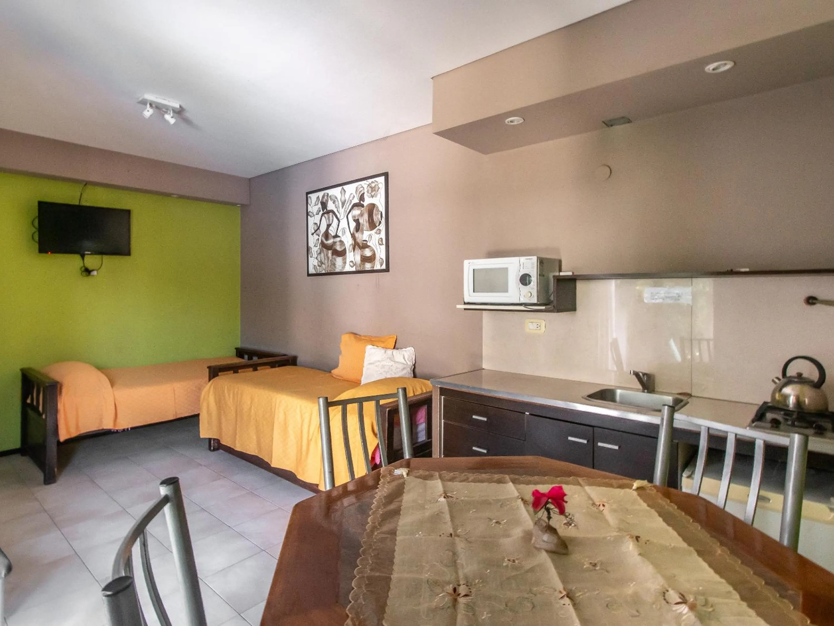 Kitchen or kitchenette in Paradise Departamentos