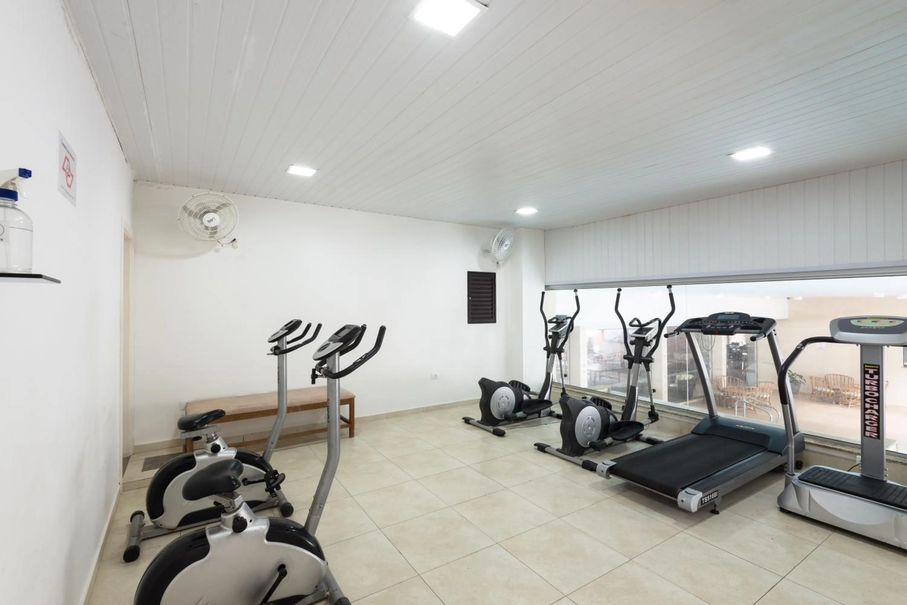 Fitness centre/facilities in Hotel Guarany