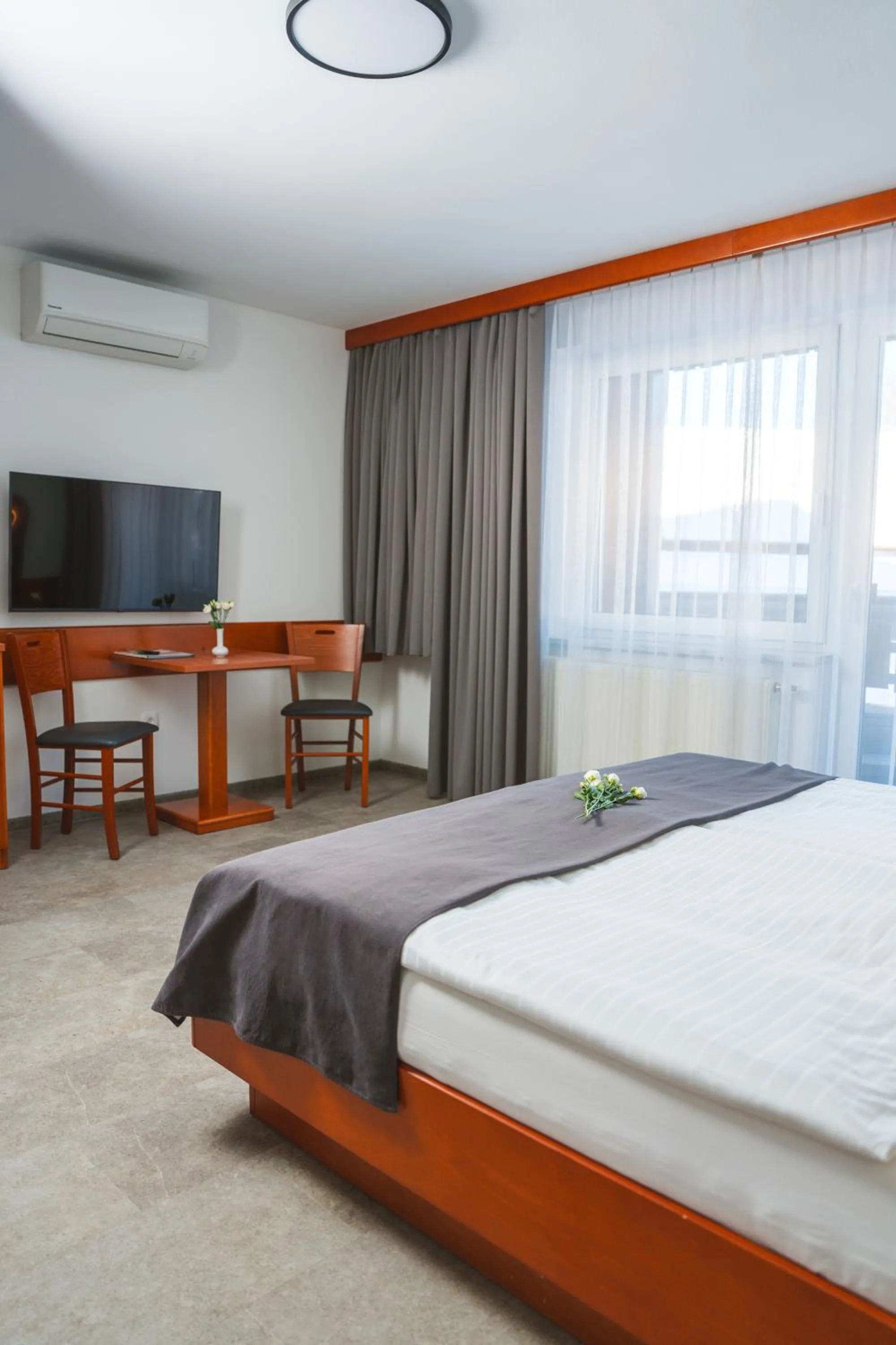 Bedroom, Bed in Hotel Tripič, restaurant and pizzeria