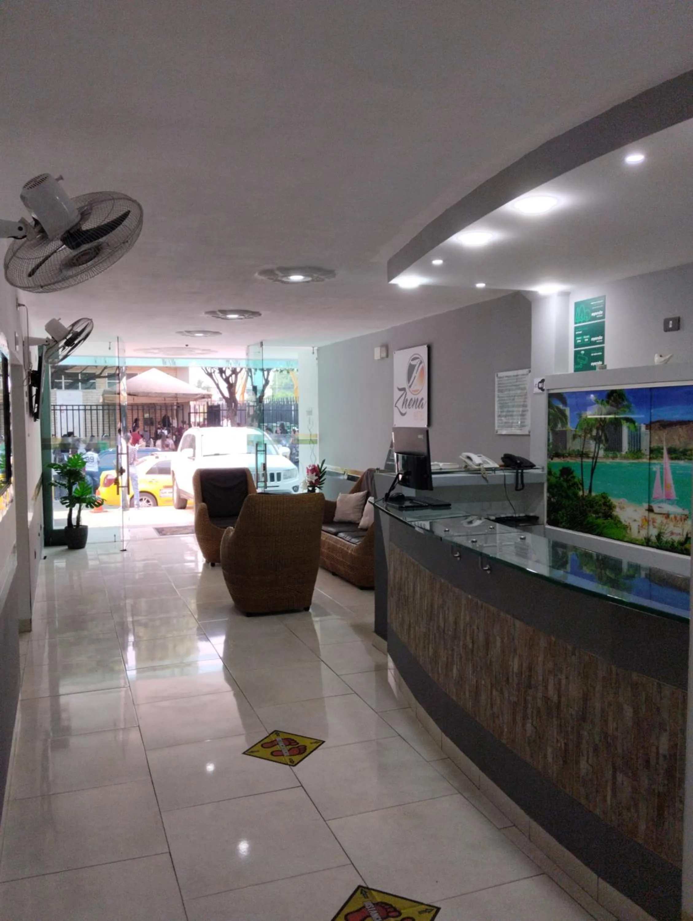 Lobby or reception in Ayenda Zhena