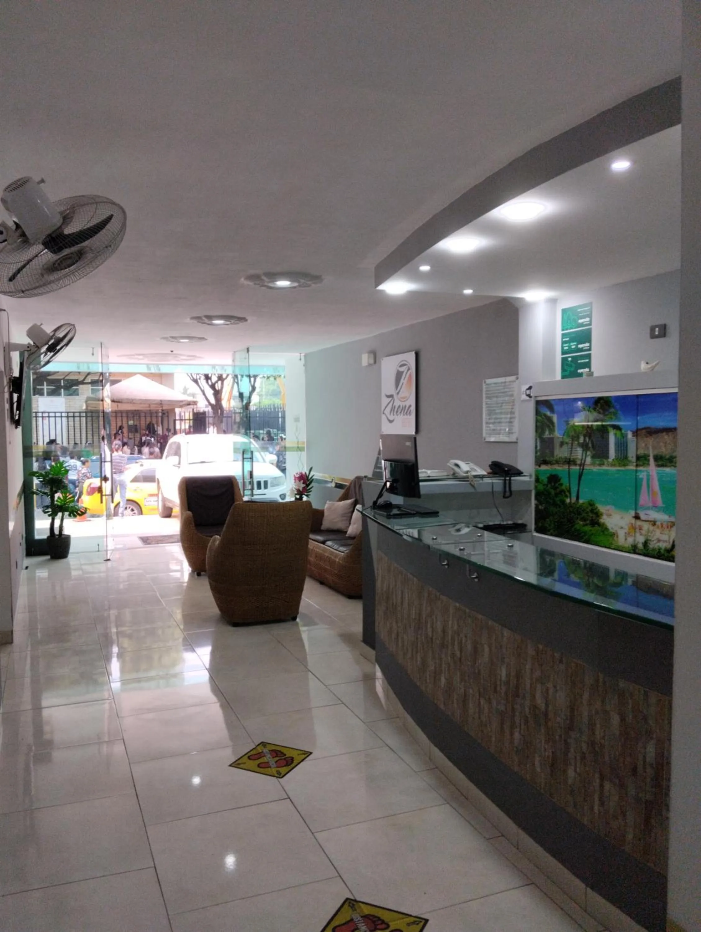 Lobby or reception in Ayenda Zhena