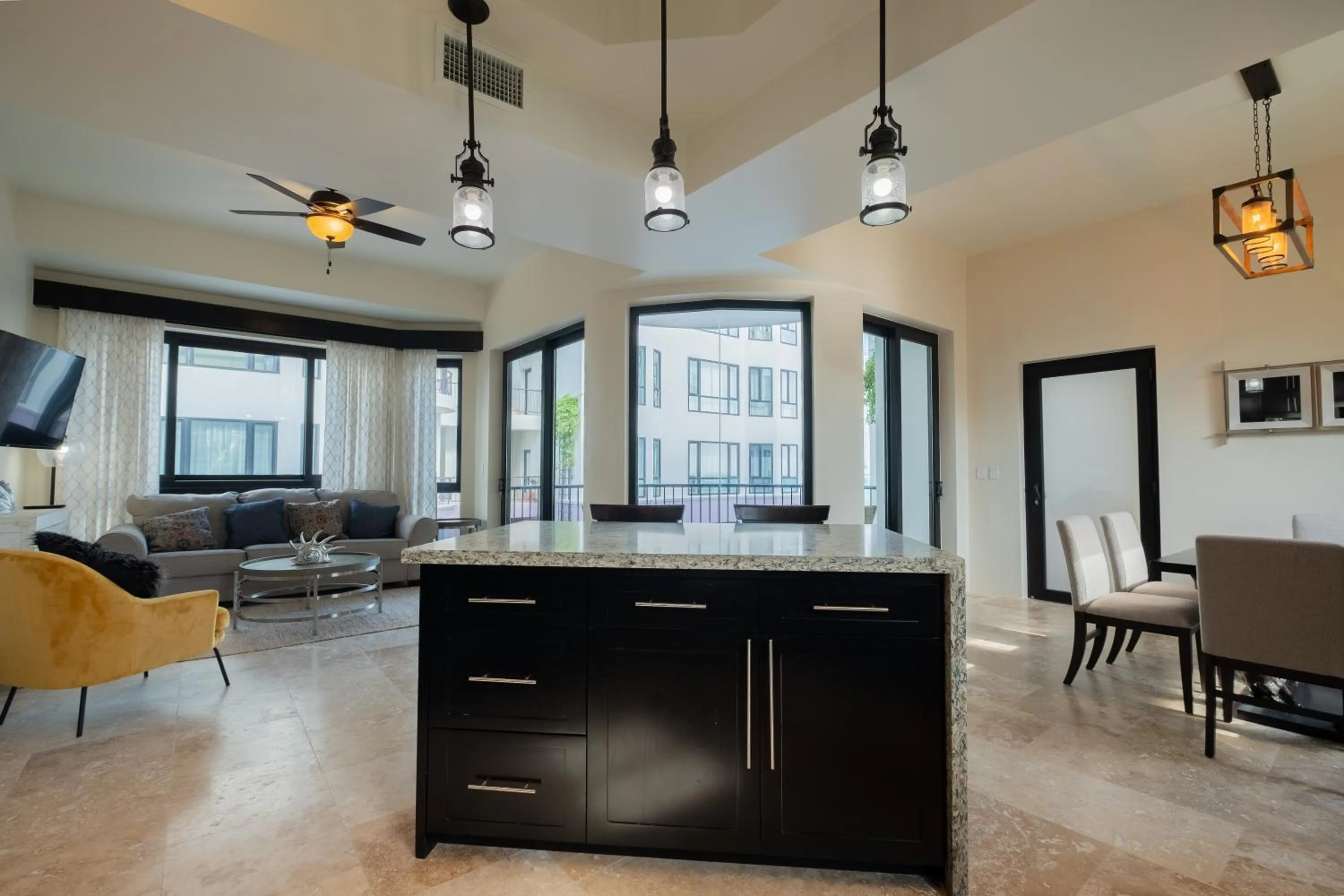 kitchen in Diamante Beachfront Suites
