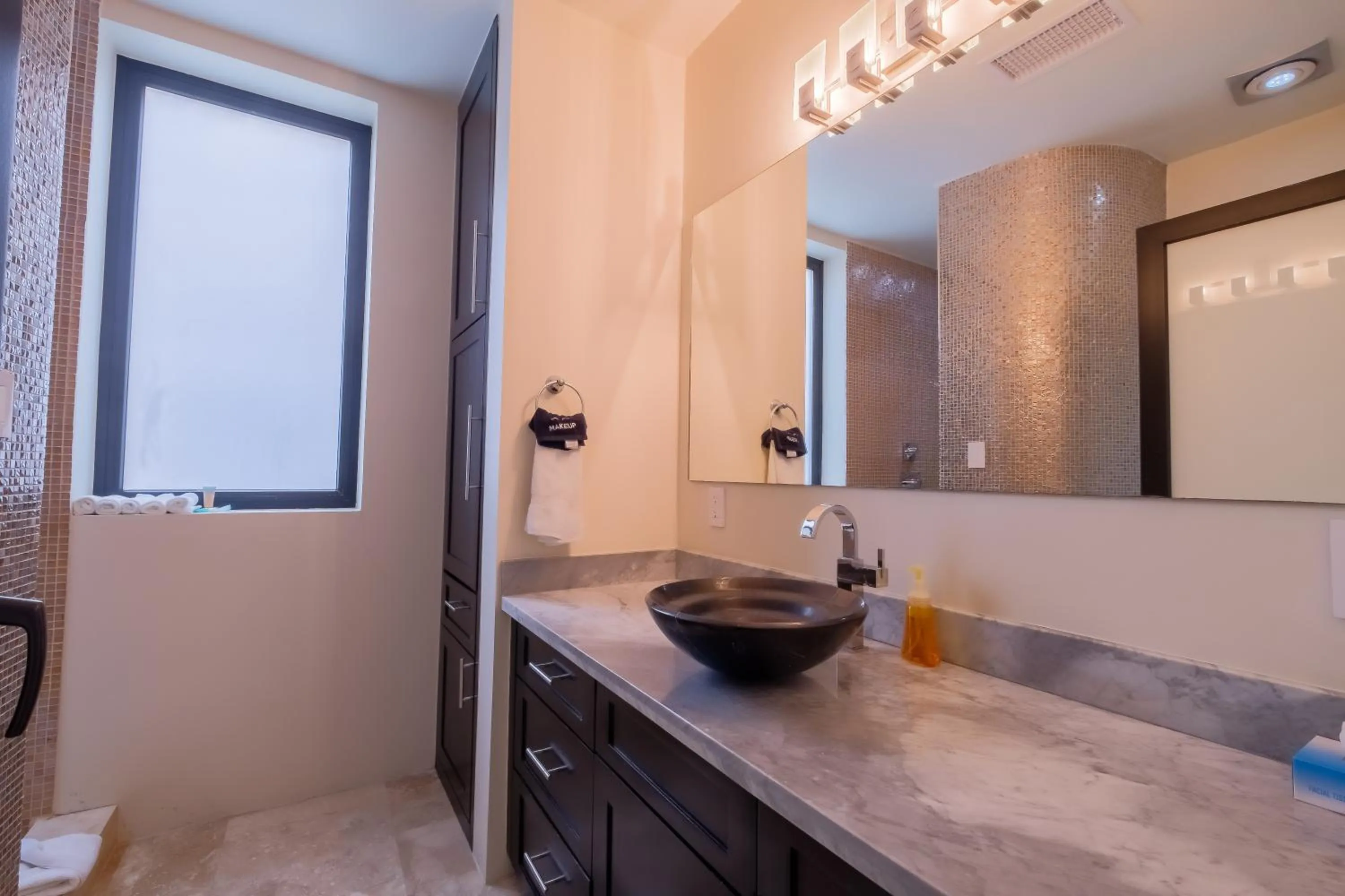 Bathroom in Diamante Beachfront Suites