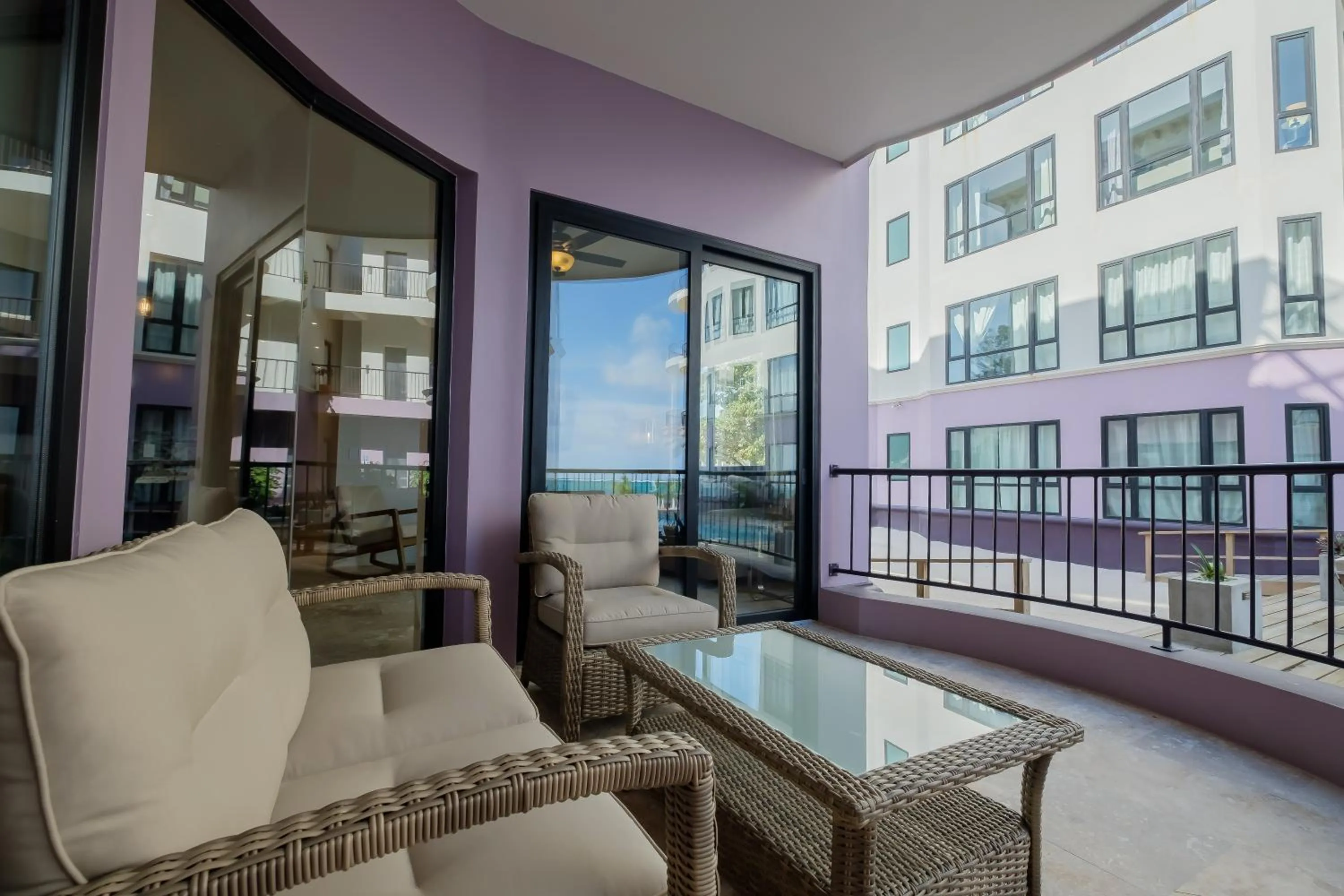 Balcony/Terrace in Diamante Beachfront Suites