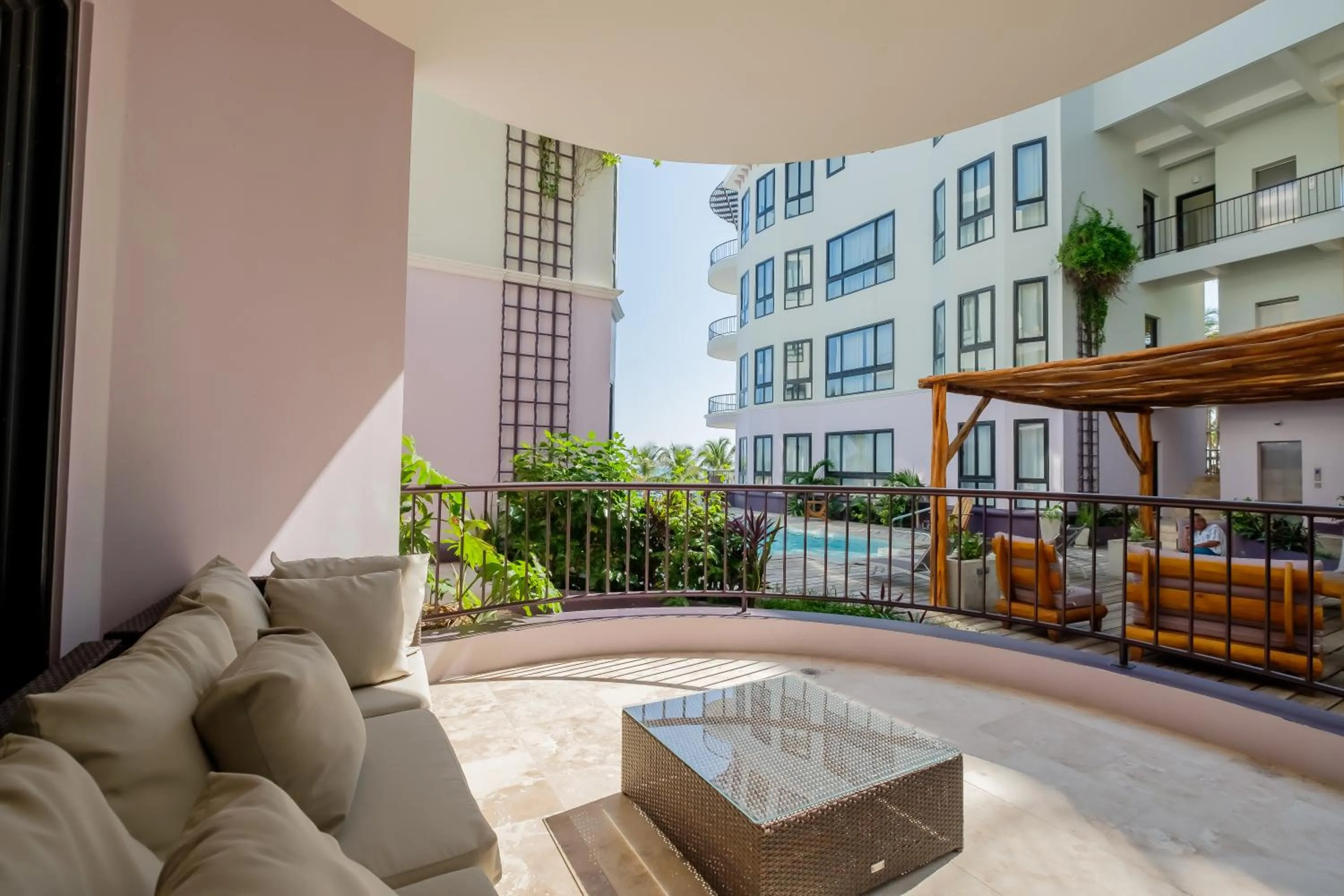Balcony/Terrace in Diamante Beachfront Suites