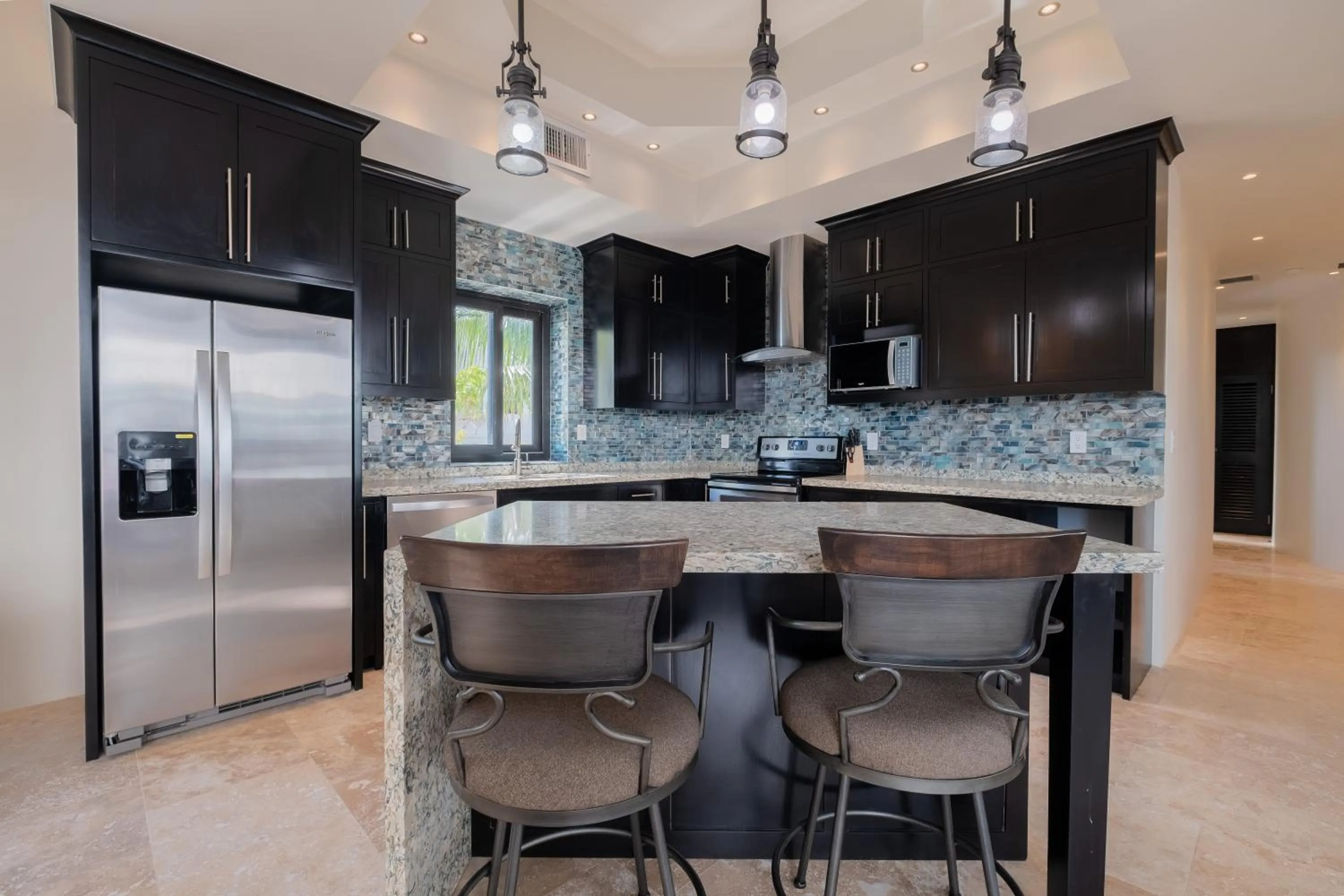 kitchen in Diamante Beachfront Suites