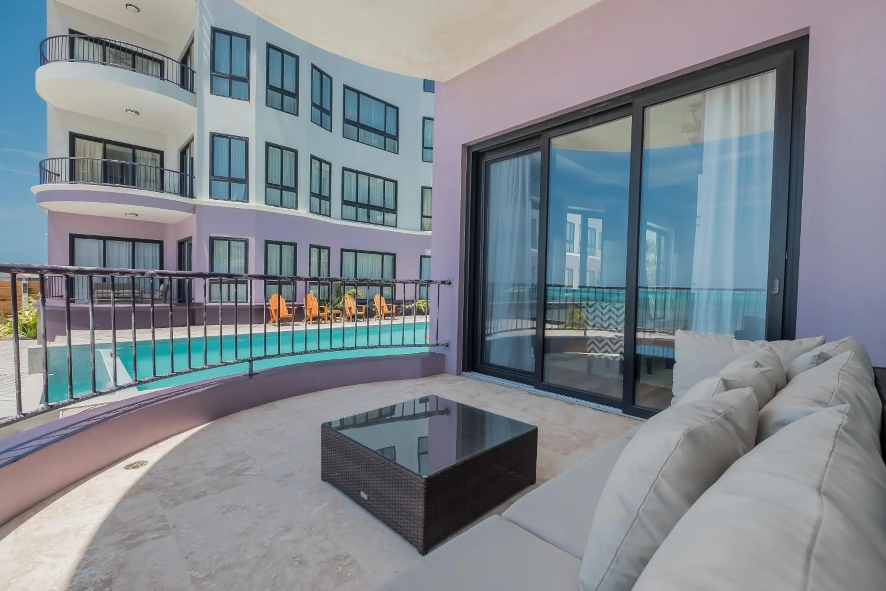Balcony/Terrace in Diamante Beachfront Suites