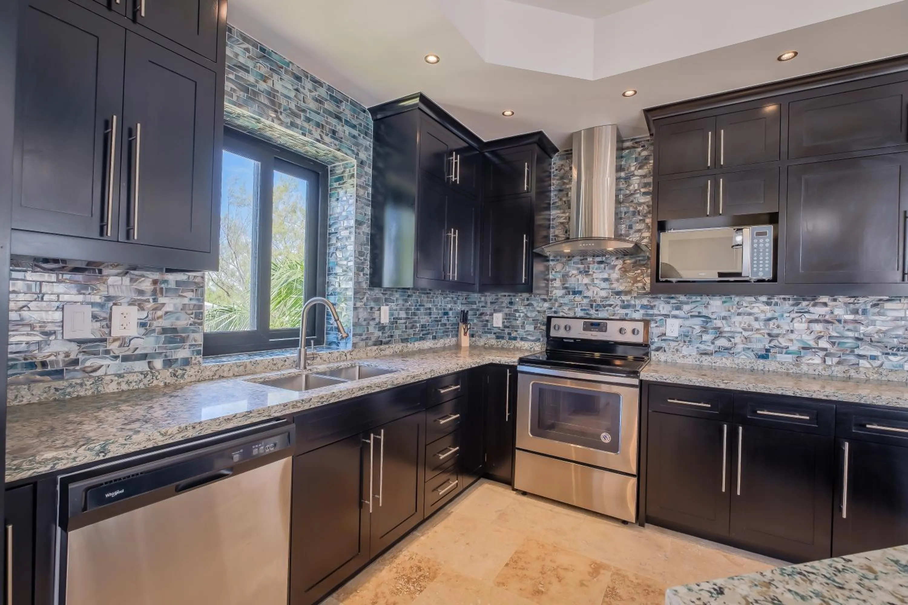 kitchen in Diamante Beachfront Suites