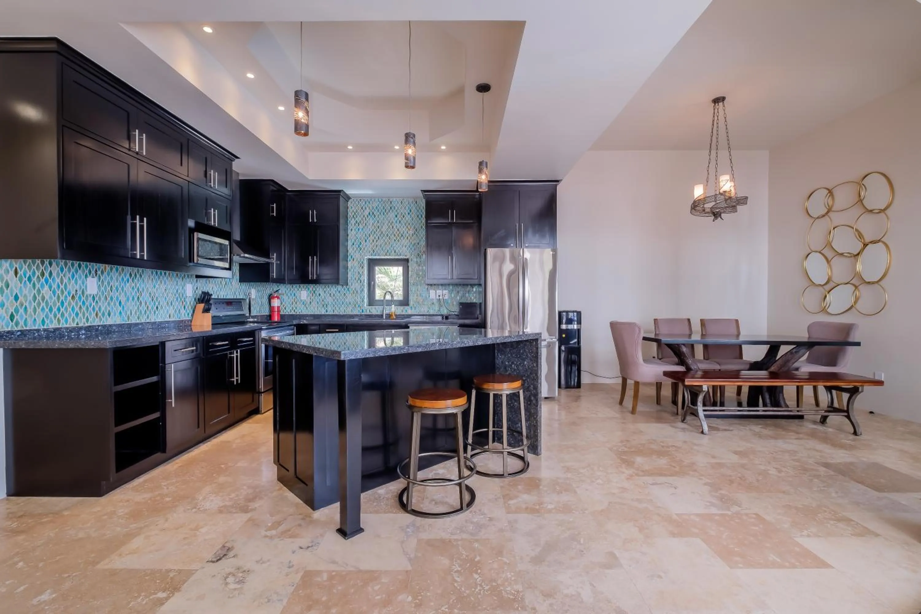 kitchen in Diamante Beachfront Suites