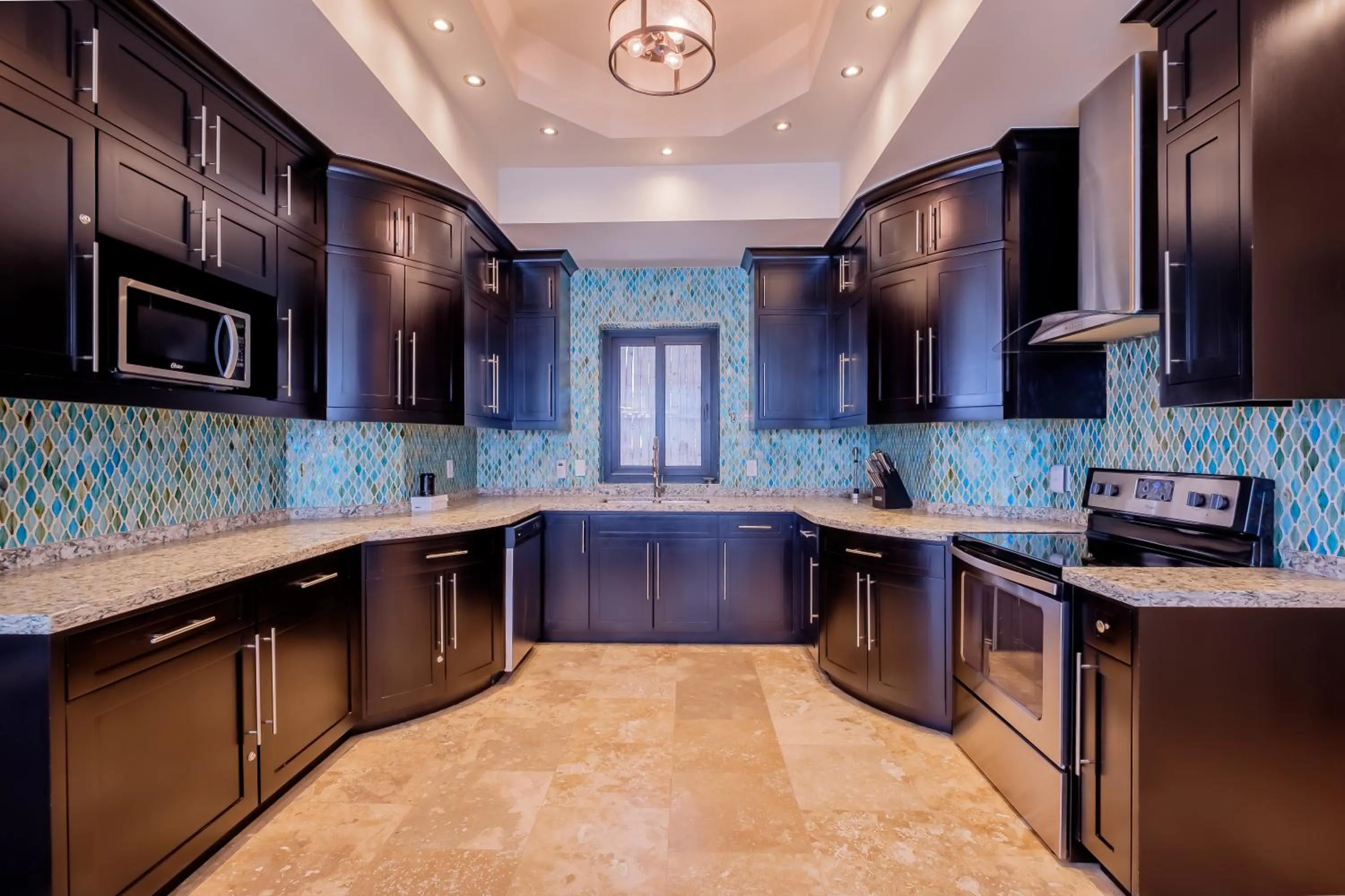 kitchen in Diamante Beachfront Suites