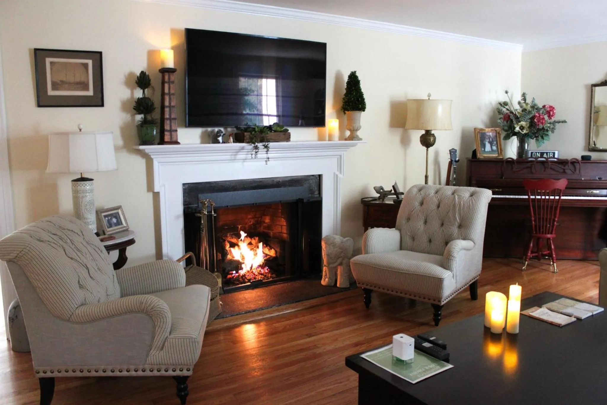 Communal lounge/ TV room in The Homestead