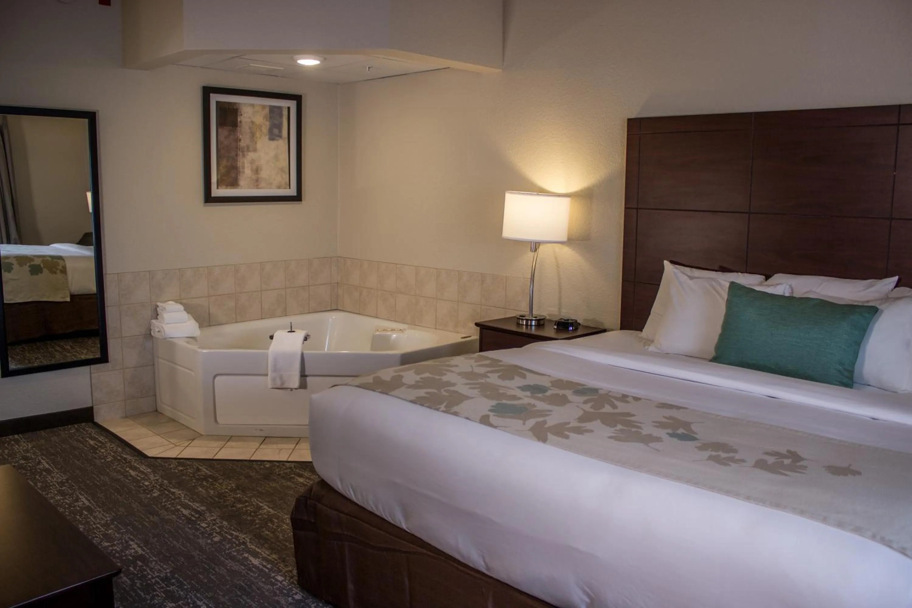 Bed in Cobblestone Suites - Oshkosh