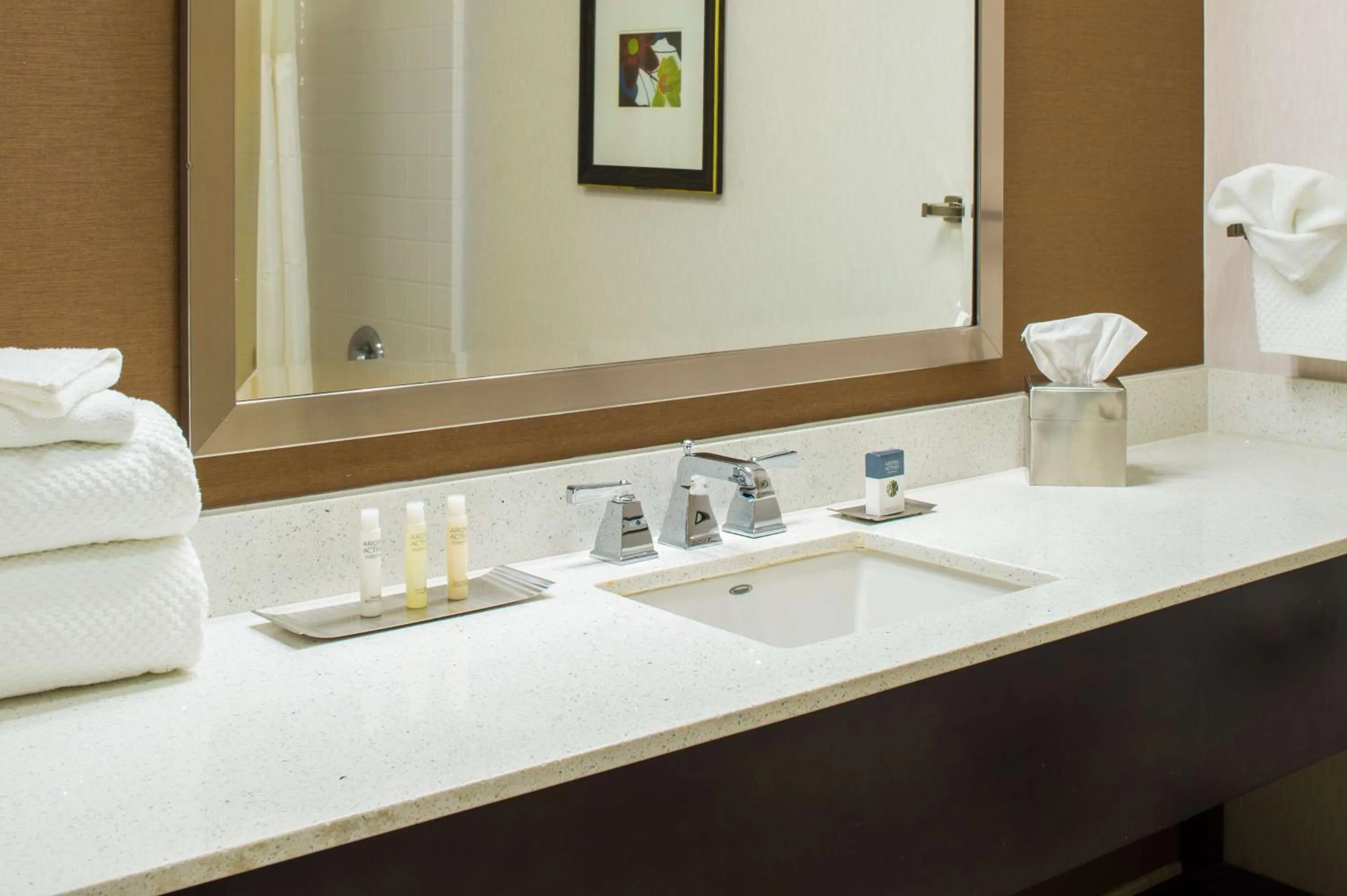 Bathroom in DoubleTree by Hilton Olympia