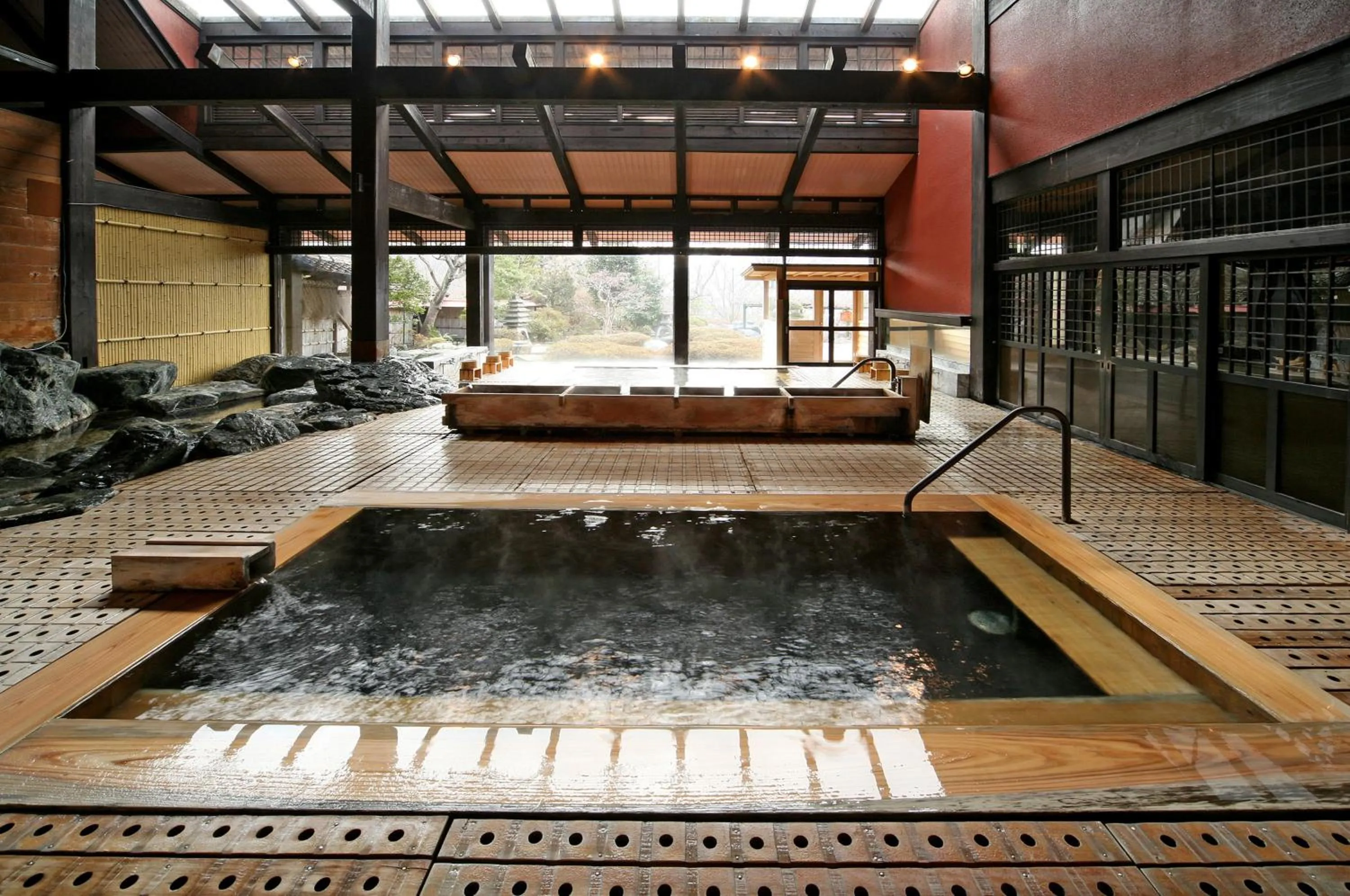 Hot Spring Bath in Sarugakyo Hotel