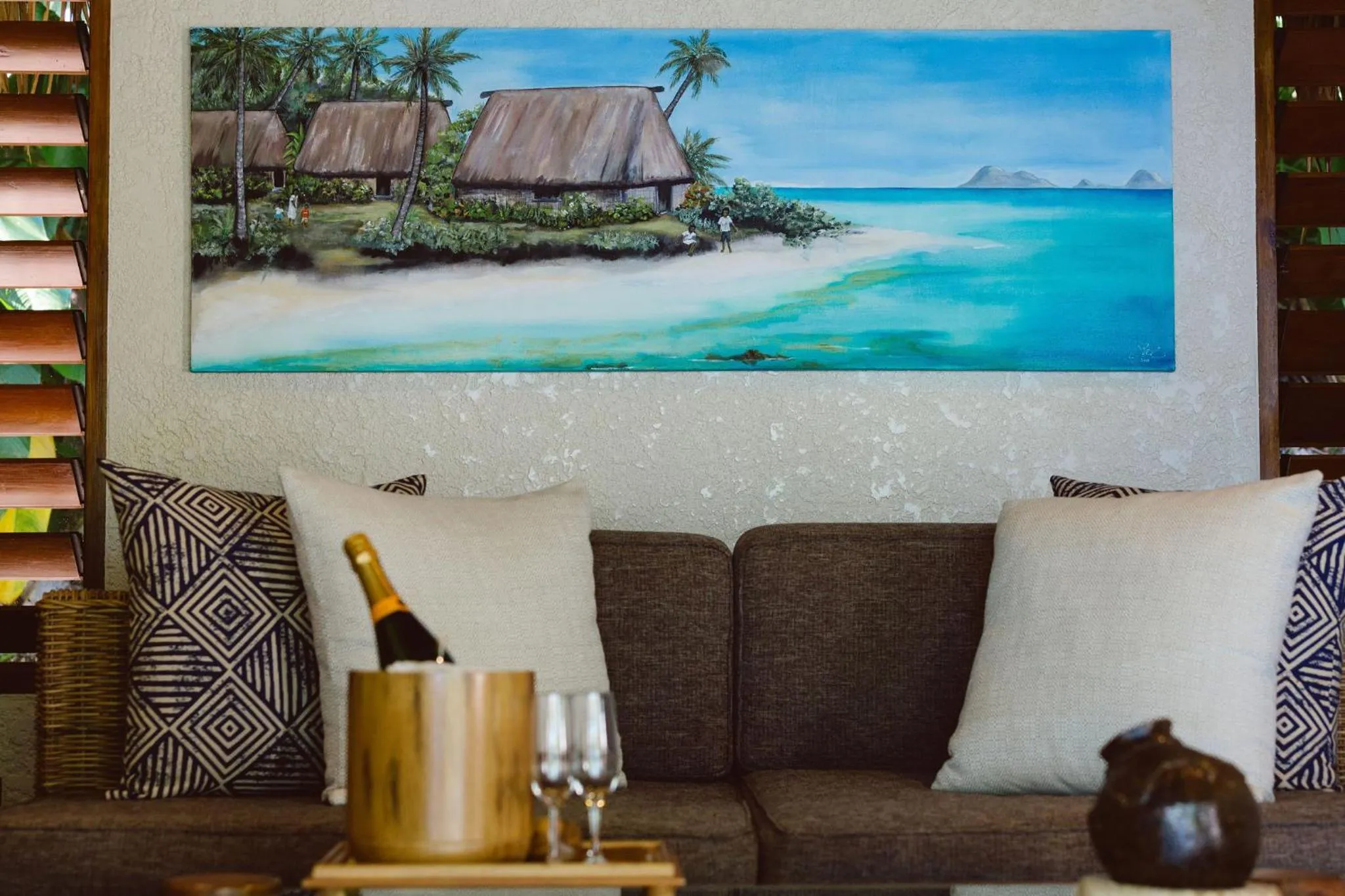 Living room in Tokoriki Island Resort Adults-Only