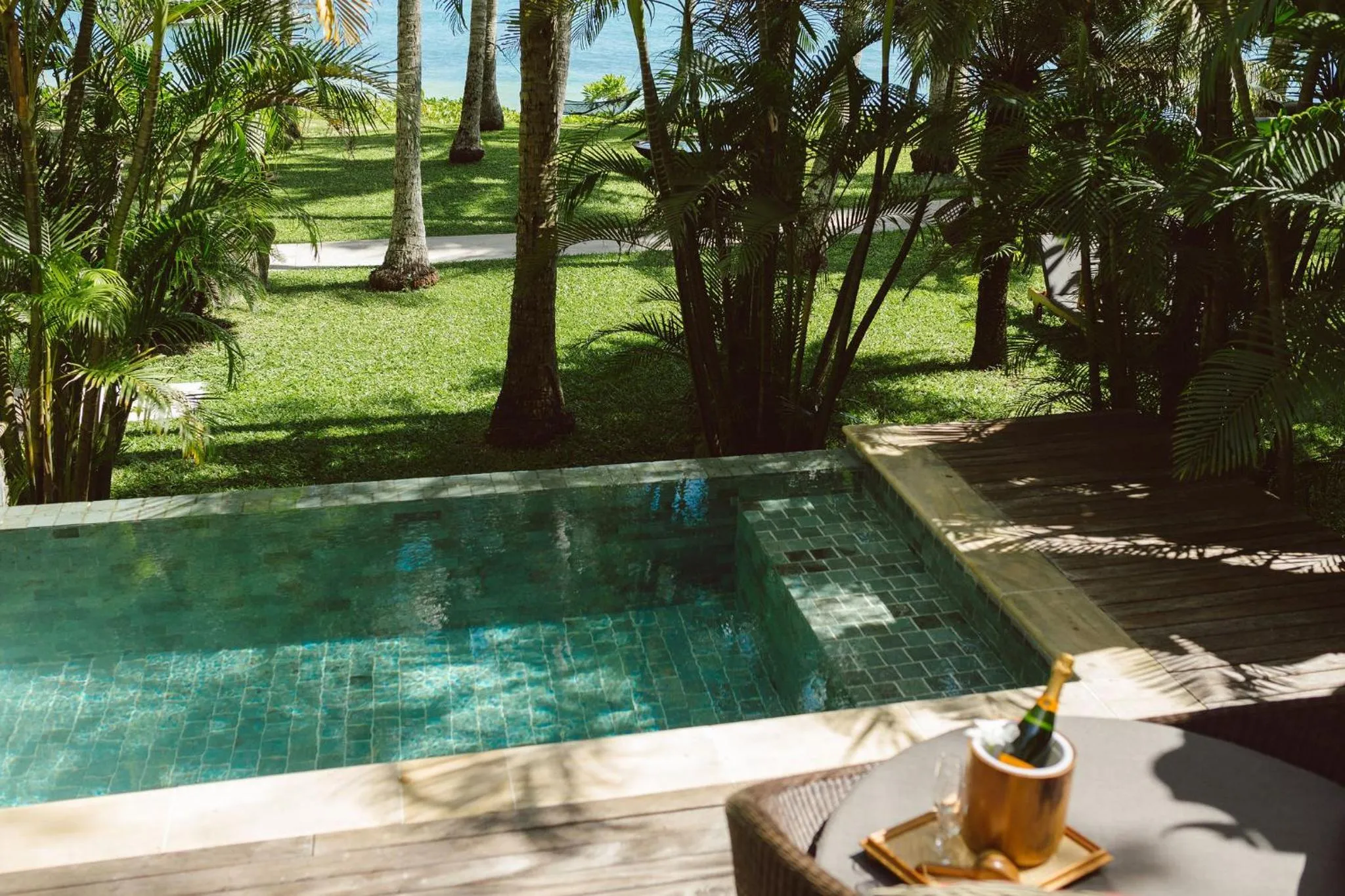 Pool view in Tokoriki Island Resort Adults-Only