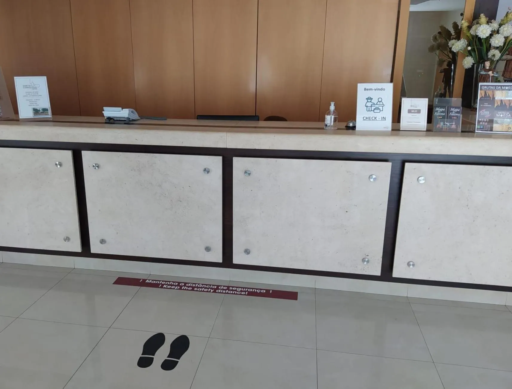 Lobby or reception in Hotel Santo Condestavel