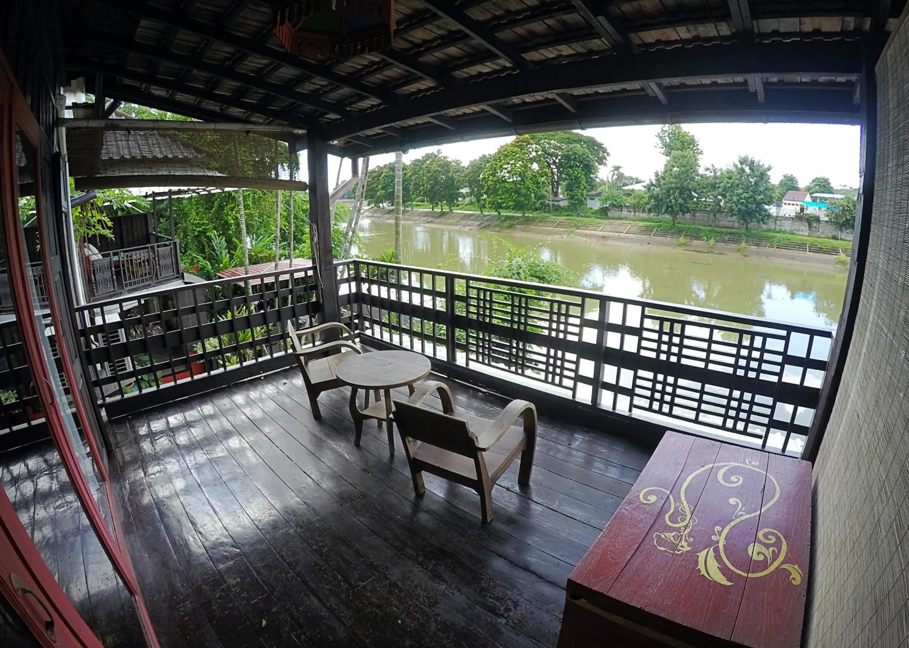 Balcony/Terrace in The Riverside Guest House