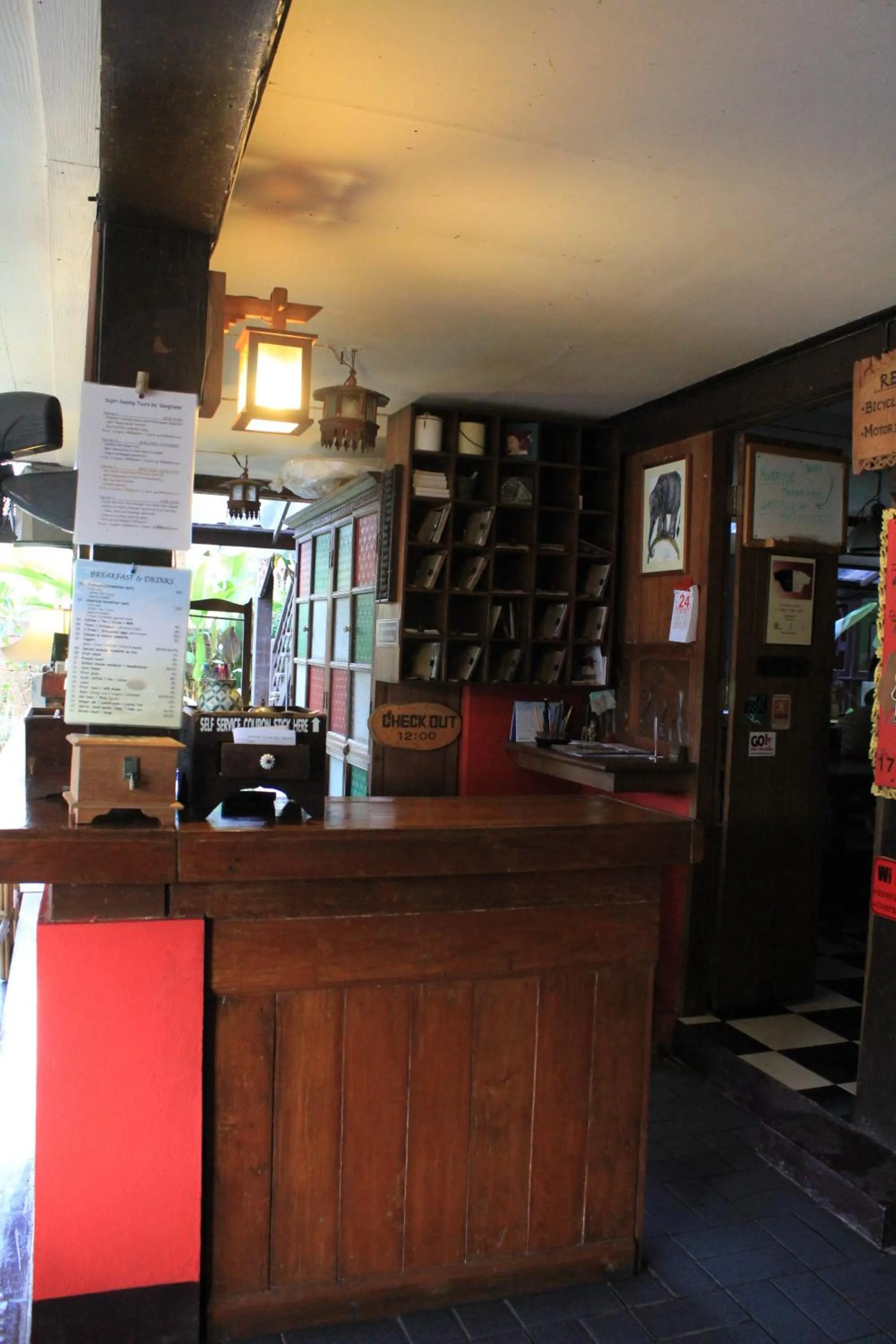 Lobby or reception in The Riverside Guest House