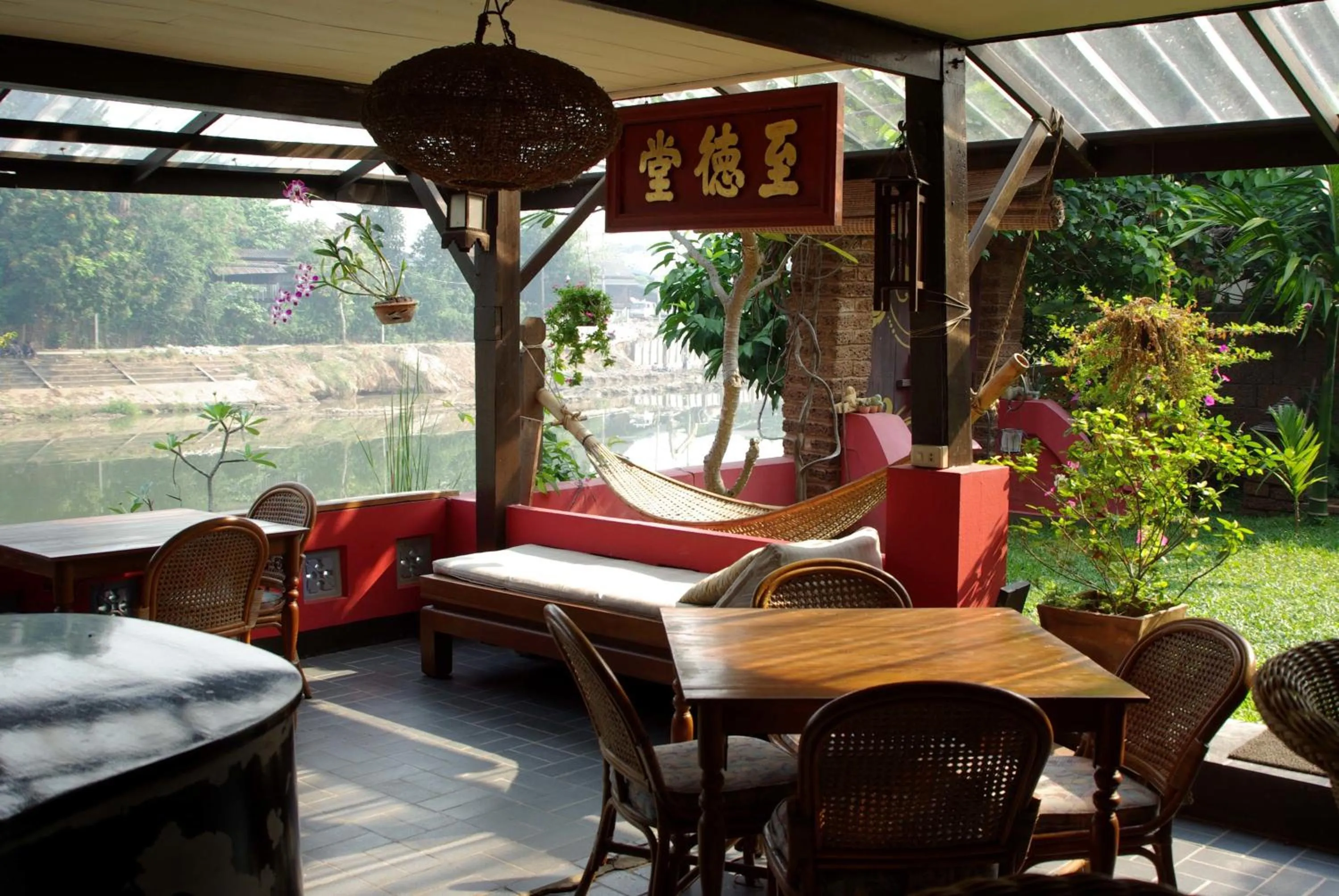 Lobby or reception in The Riverside Guest House