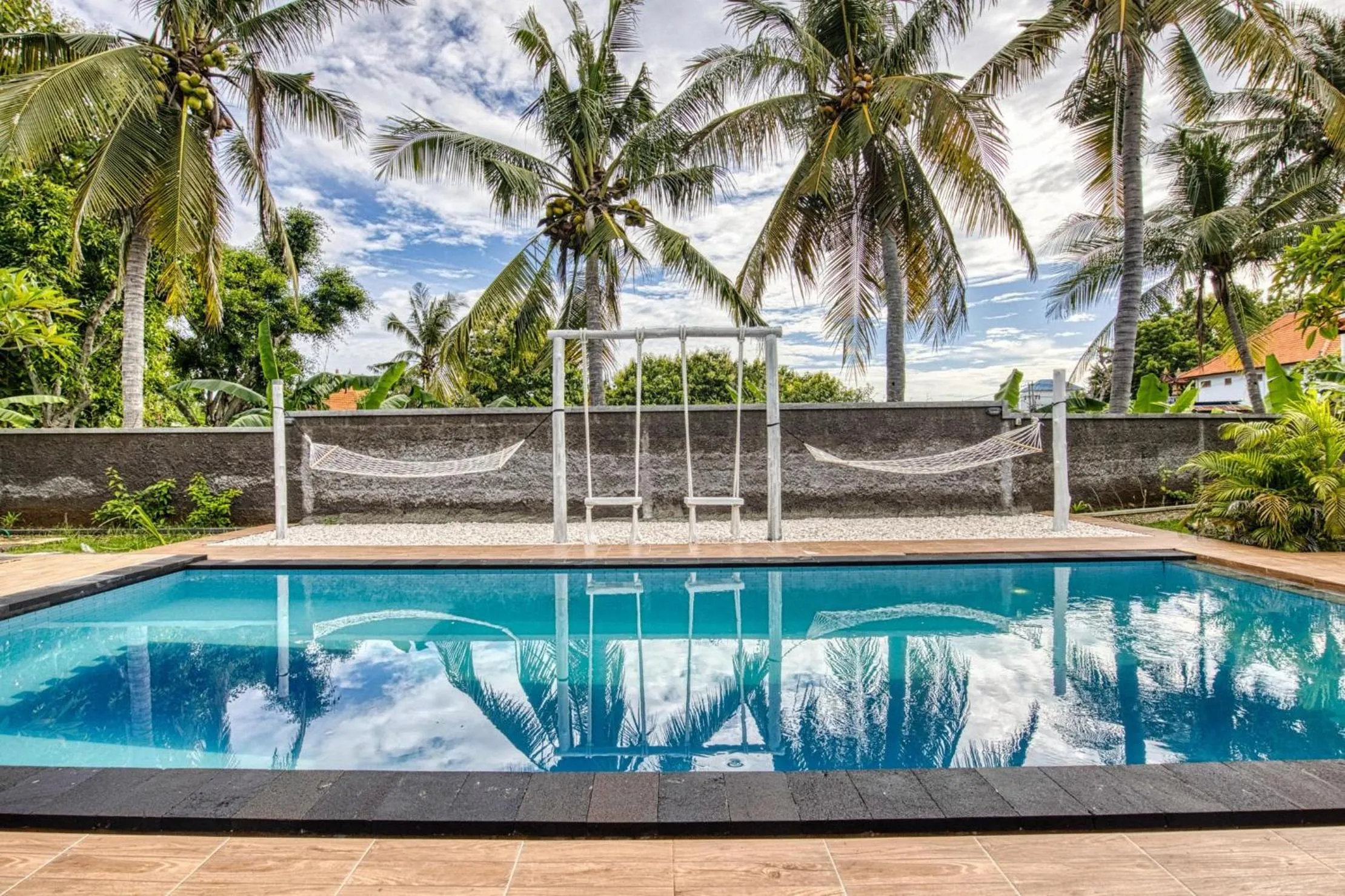 Swimming pool in Megaland Bungalow