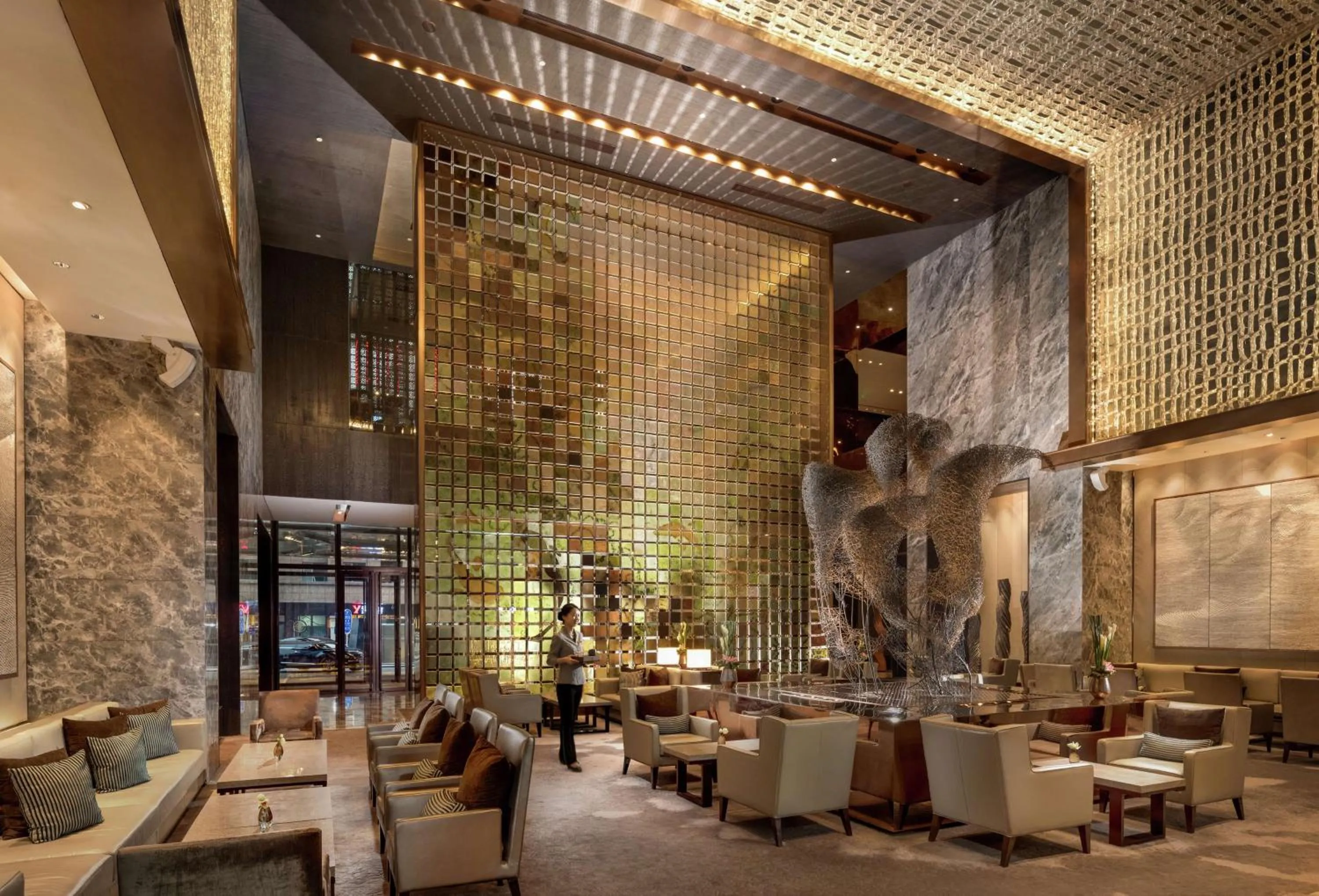 Lobby or reception in Conrad Beijing by Hilton