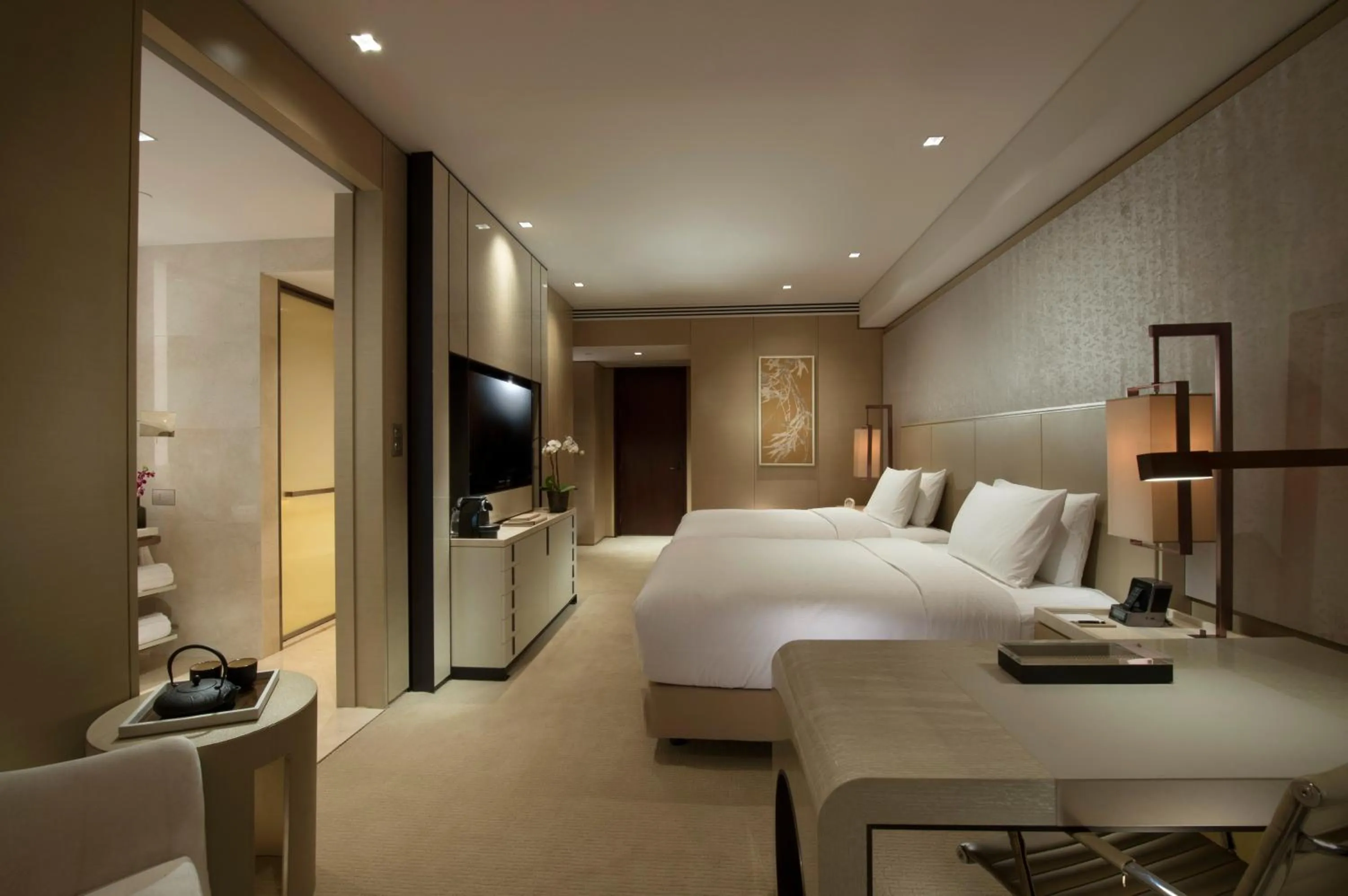 Bedroom, Bed in Conrad Beijing by Hilton
