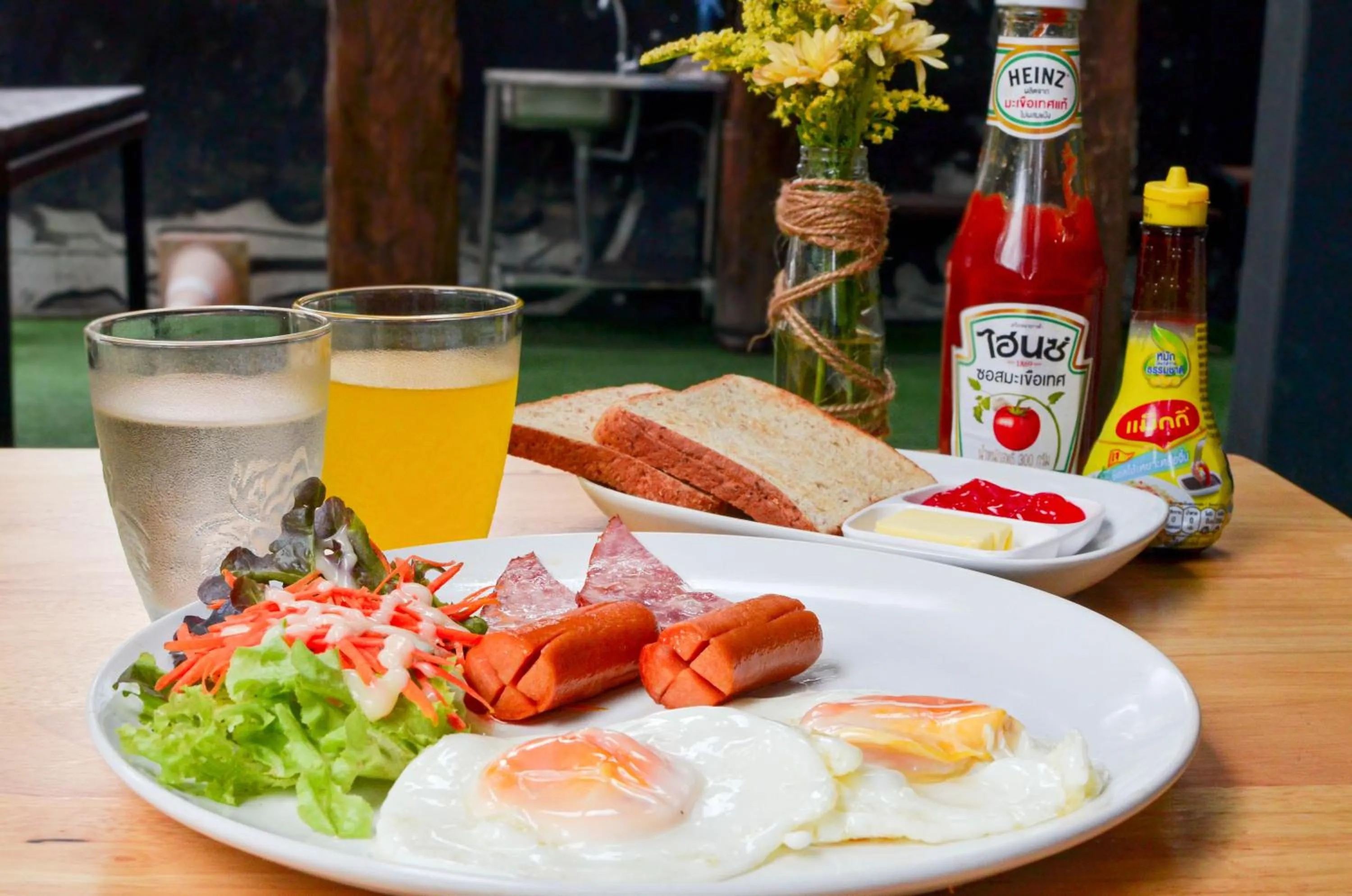 Food and drinks in Nature Boutique Hotel @ Chiangmai