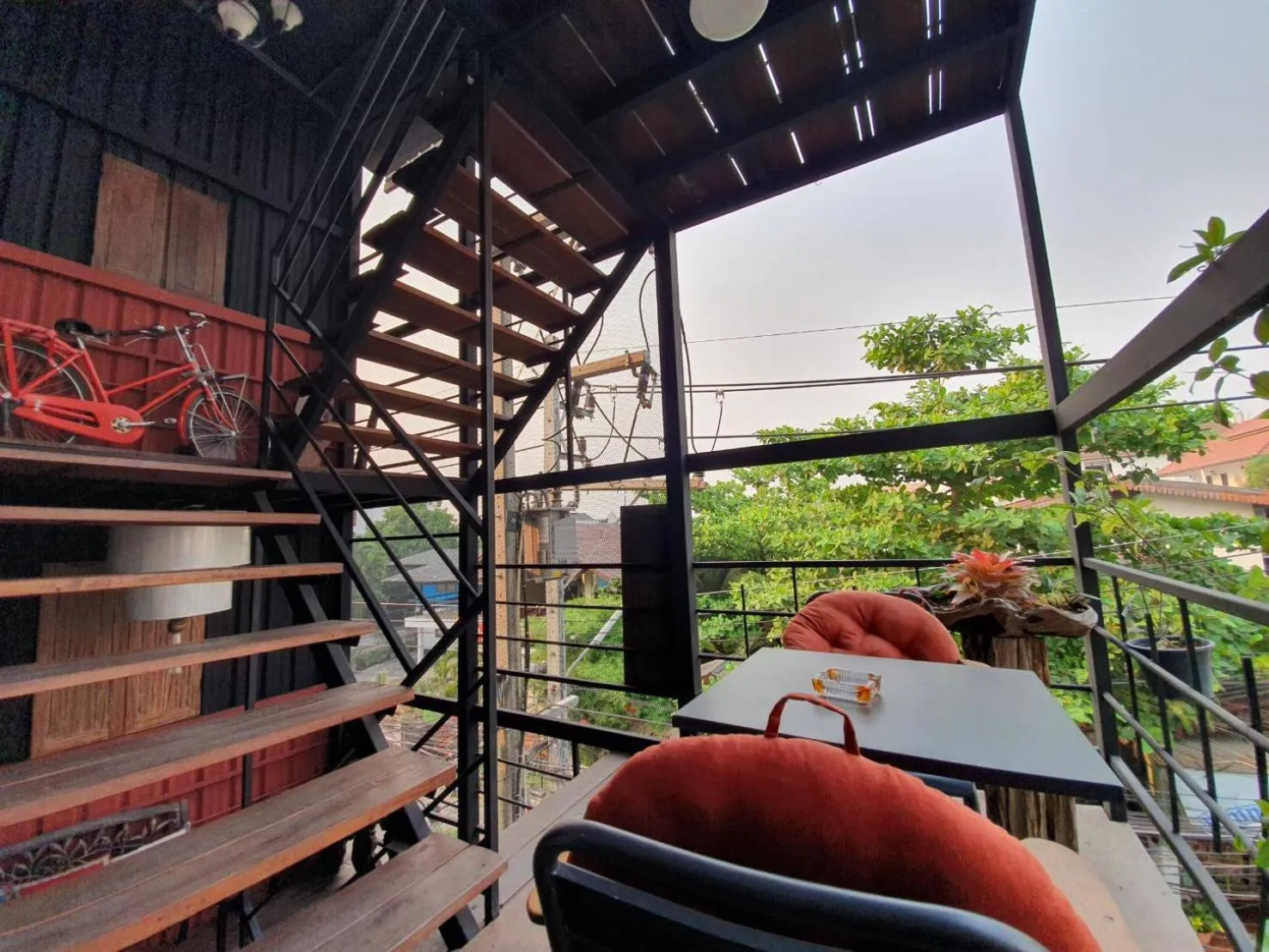 Balcony/Terrace in Nature Boutique Hotel @ Chiangmai