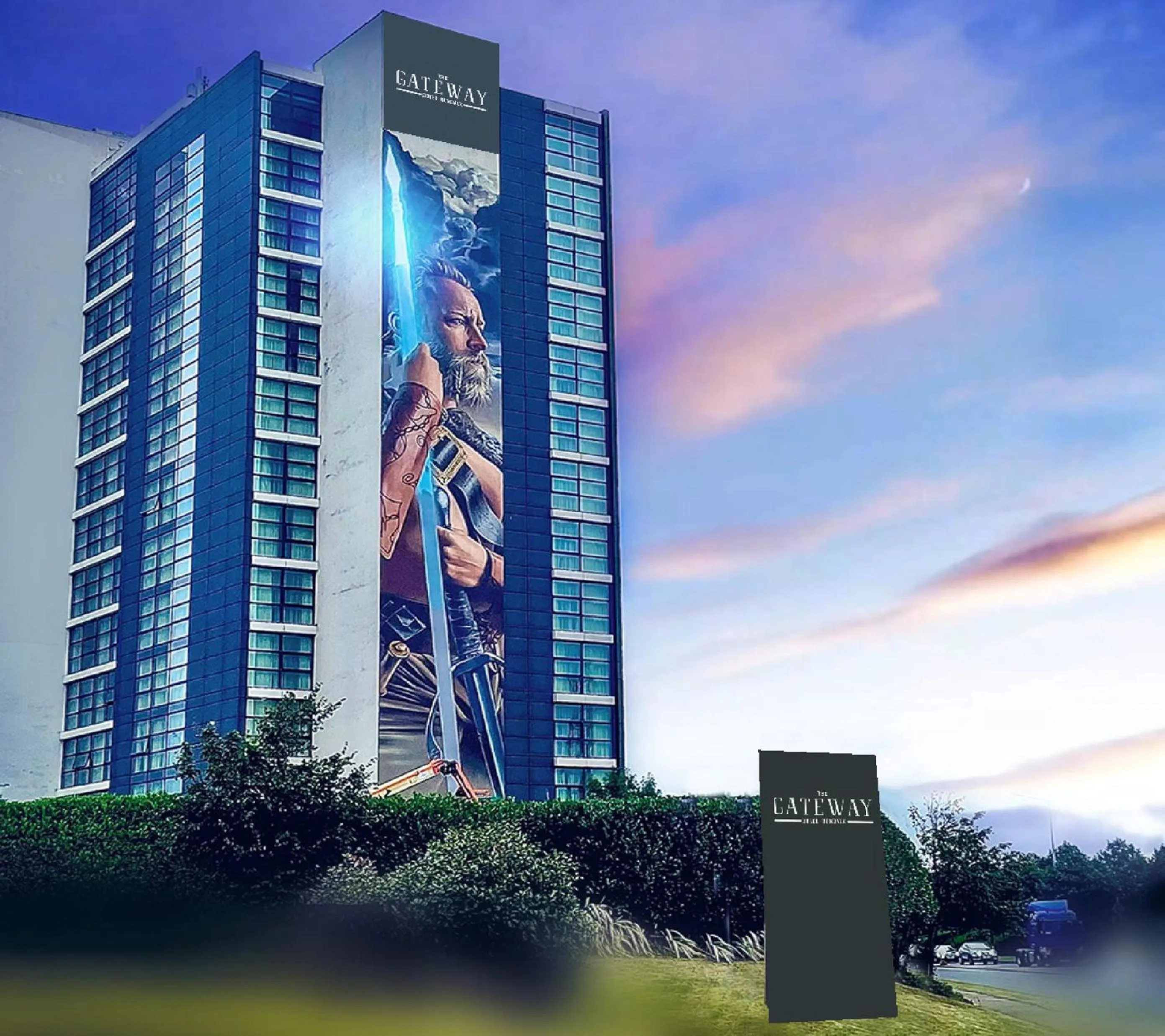 Property building in The Gateway Hotel