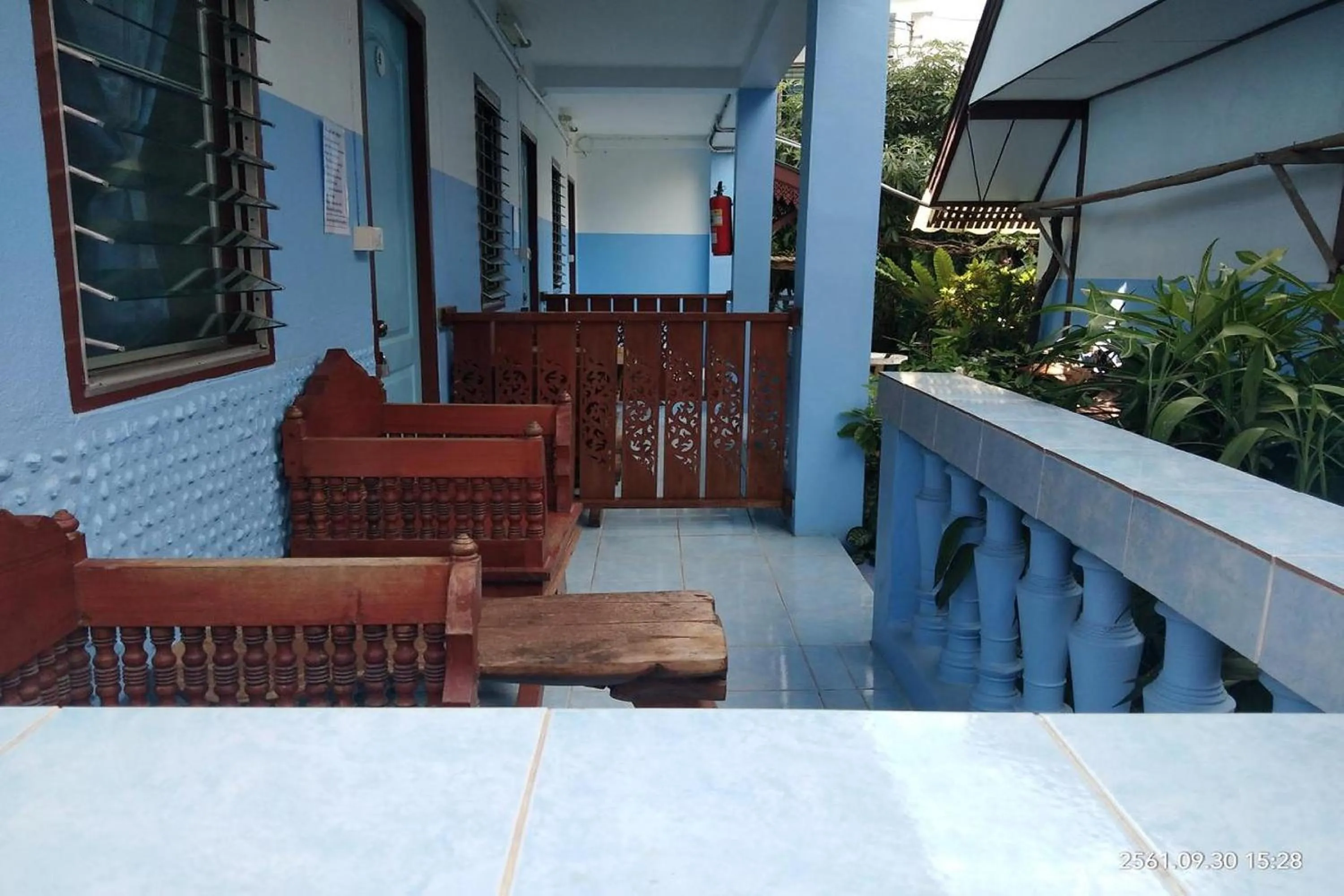 Balcony/Terrace in Blue House Pai