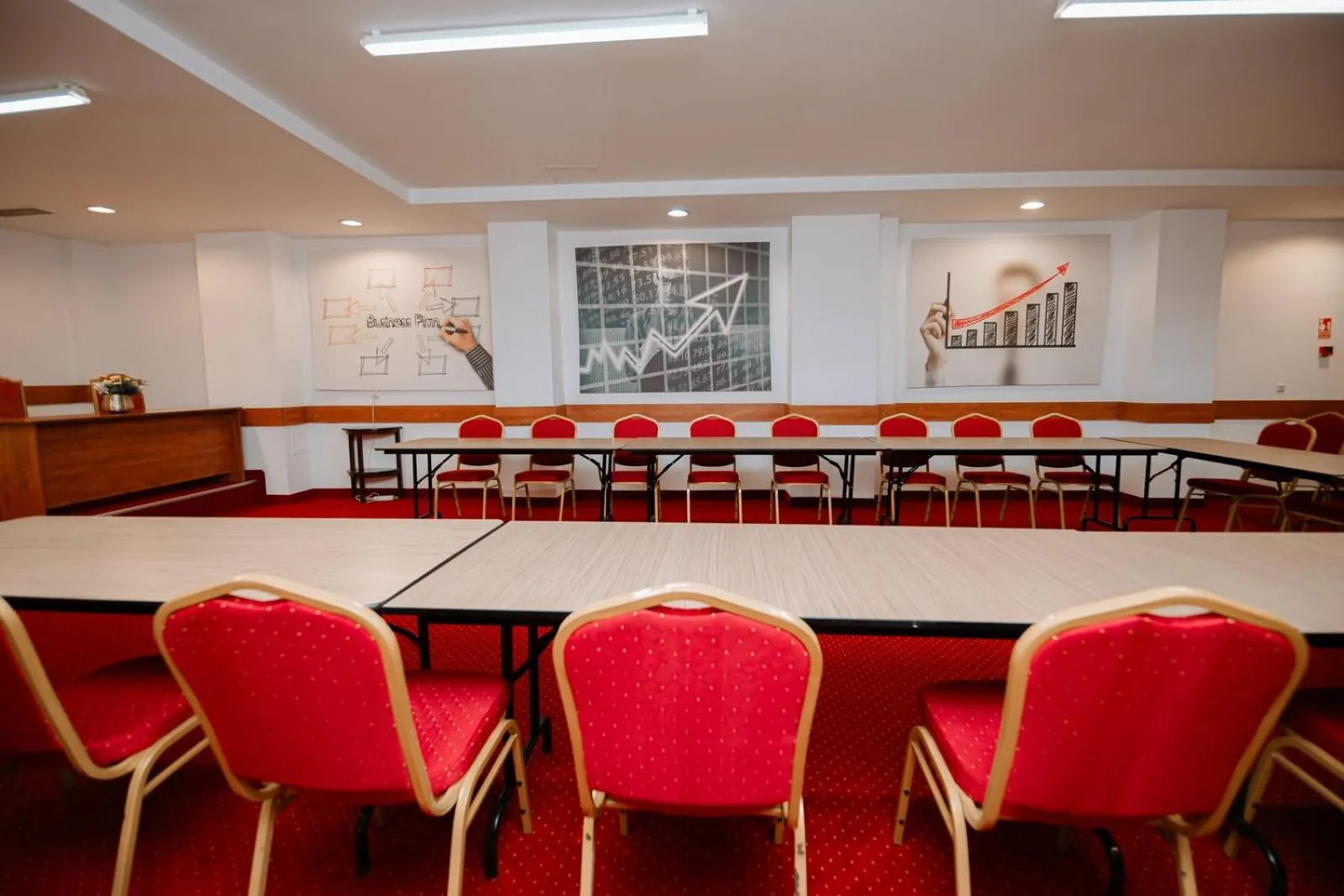 Meeting/conference room in Hotel Fantanita Haiducului