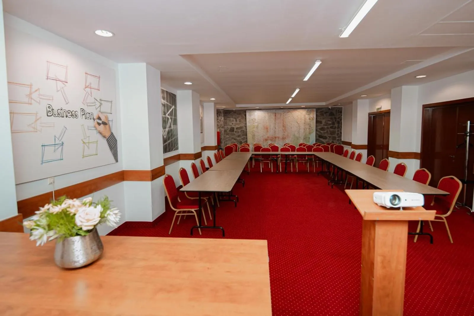 Meeting/conference room in Hotel Fantanita Haiducului