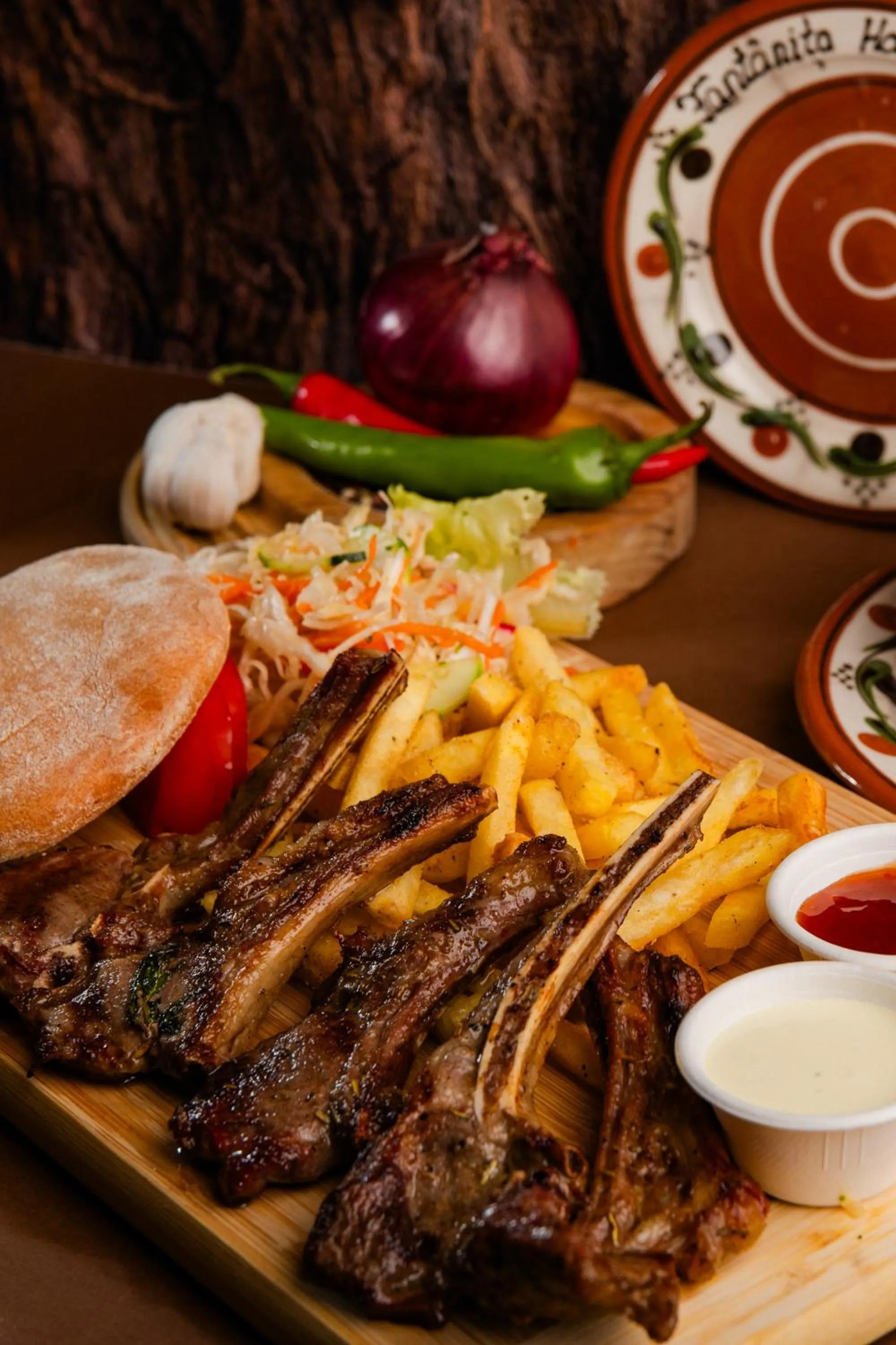 Food close-up in Hotel Fantanita Haiducului