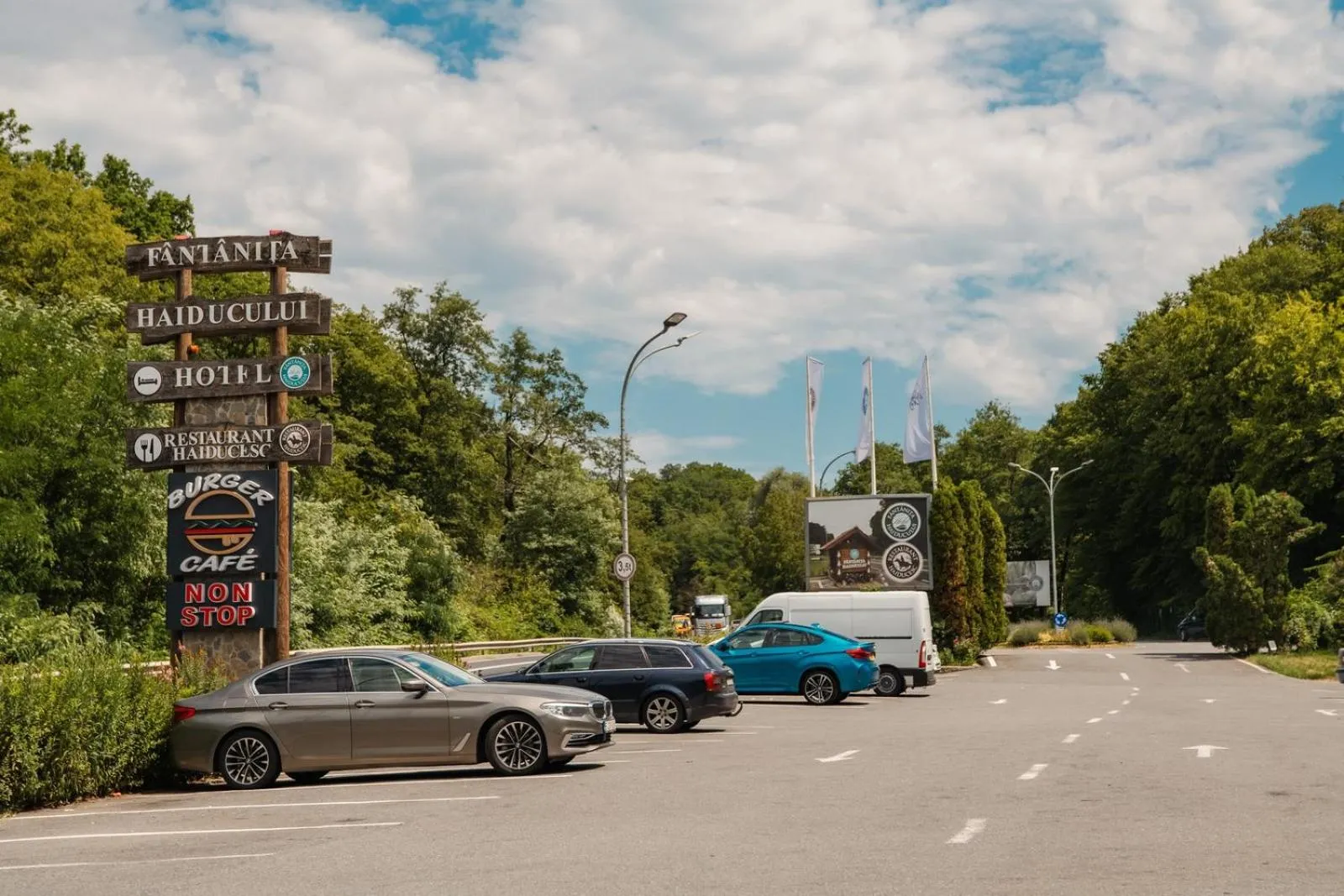 Property building in Hotel Fantanita Haiducului