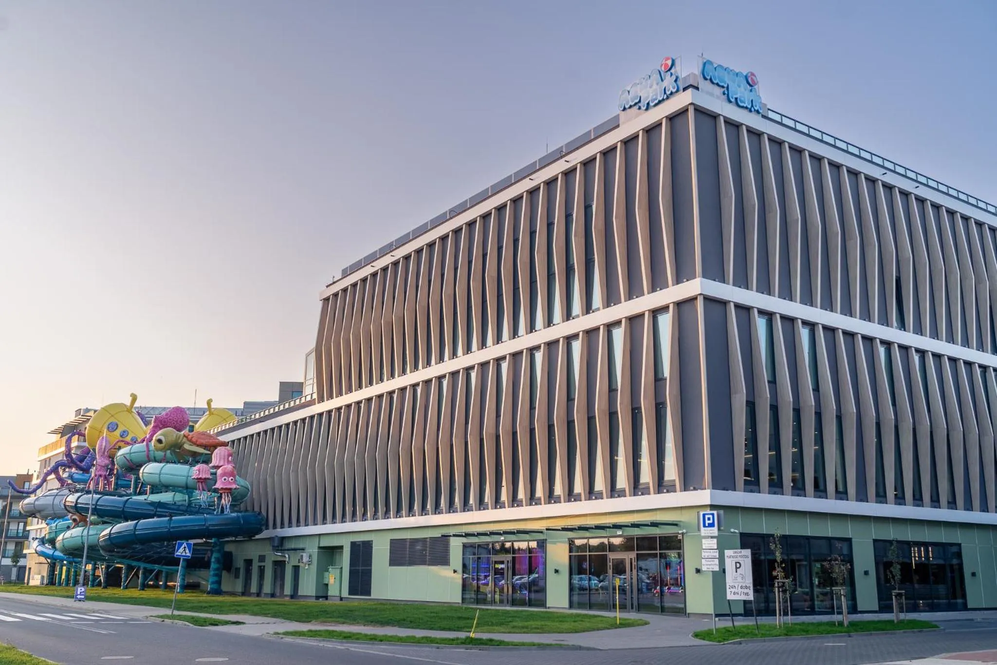 Aqua park in AQUA Resort AQUAPARK