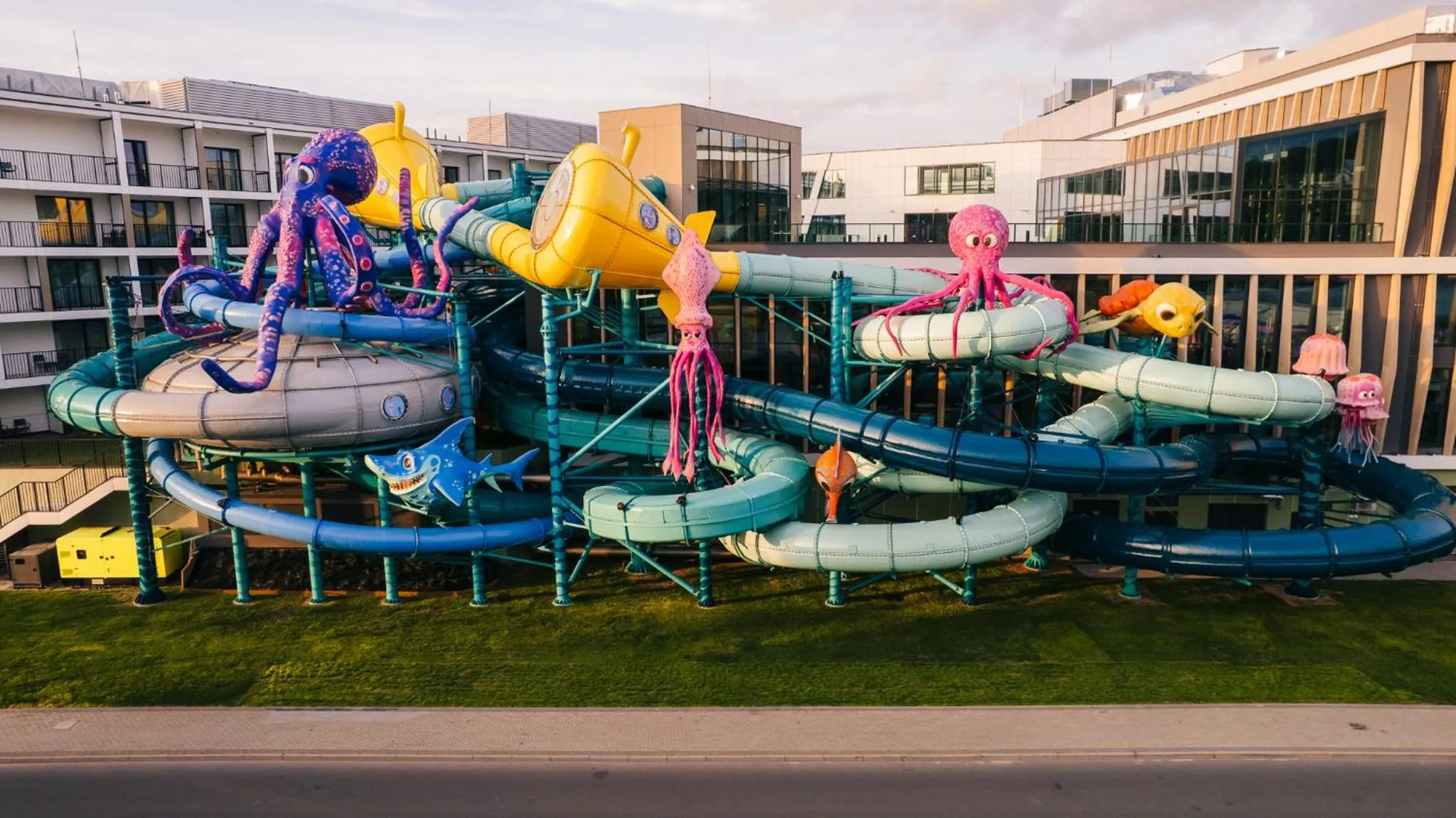 Aqua park in AQUA Resort AQUAPARK