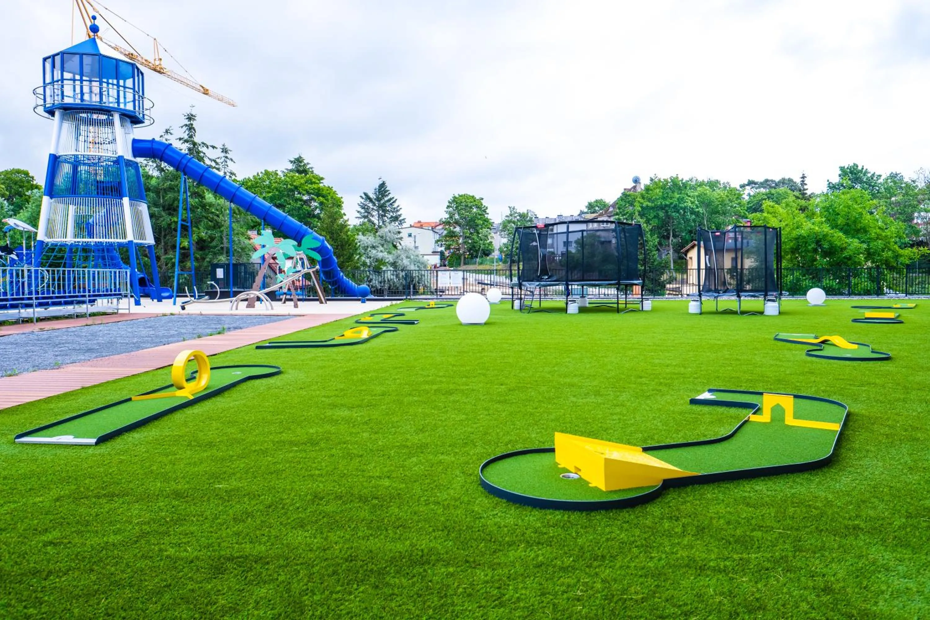 Children play ground in AQUA Resort AQUAPARK