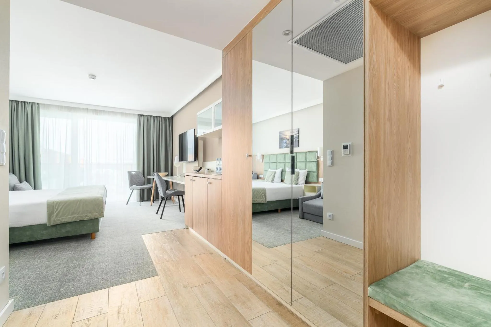 Photo of the whole room, Bed in AQUA Resort AQUAPARK