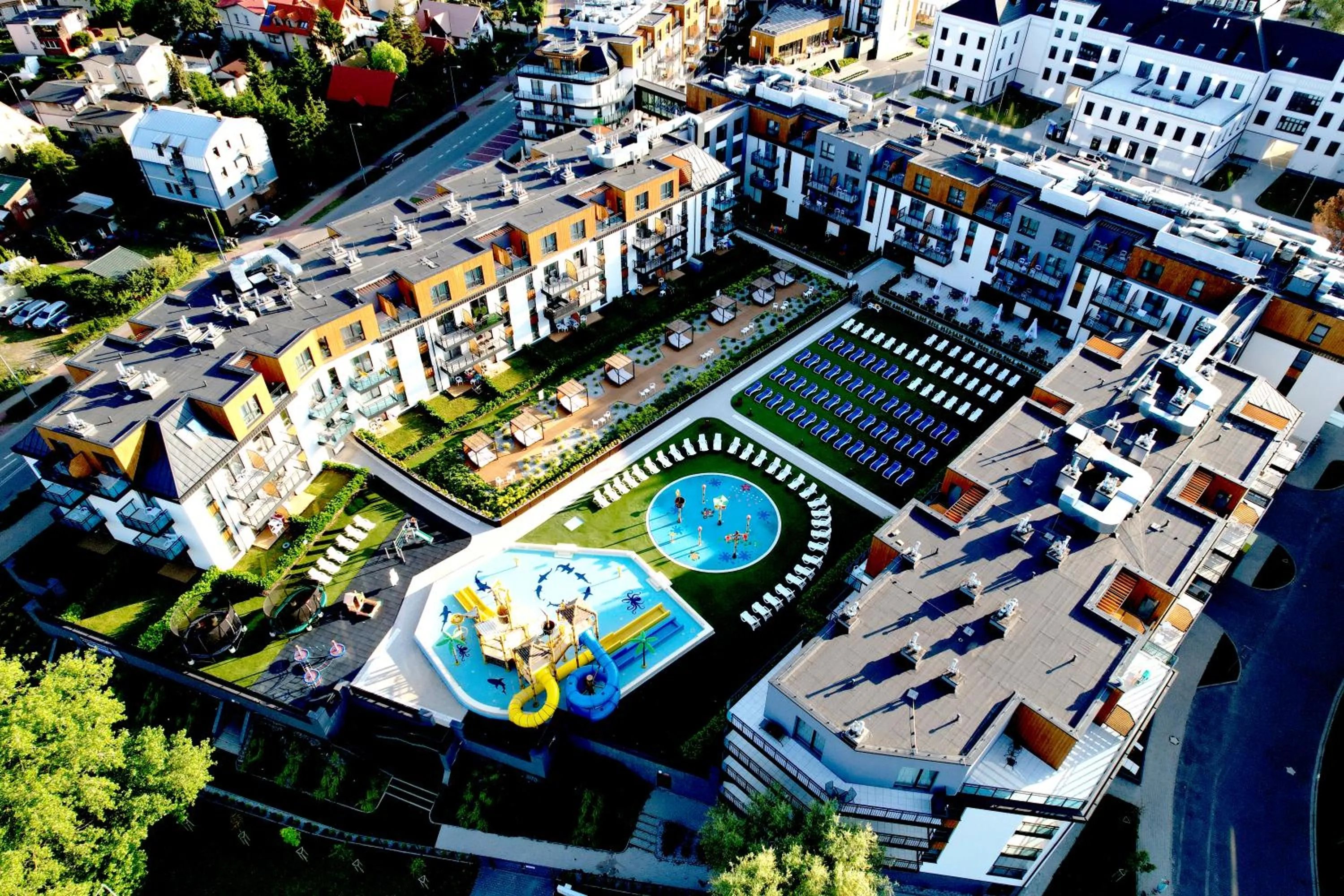 Property building in AQUA Resort AQUAPARK