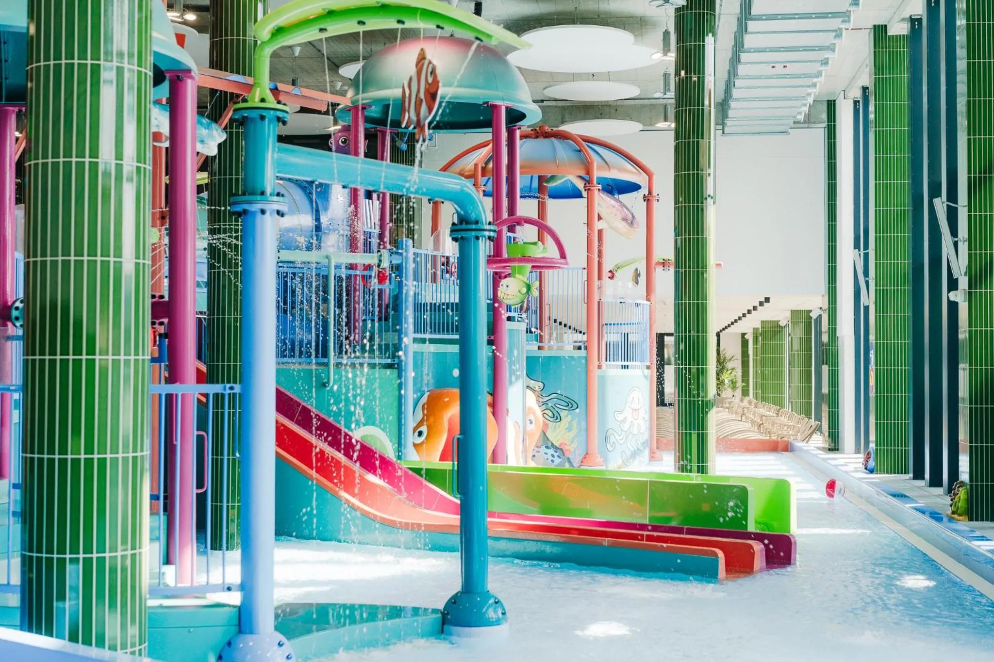 Aqua park in AQUA Resort AQUAPARK