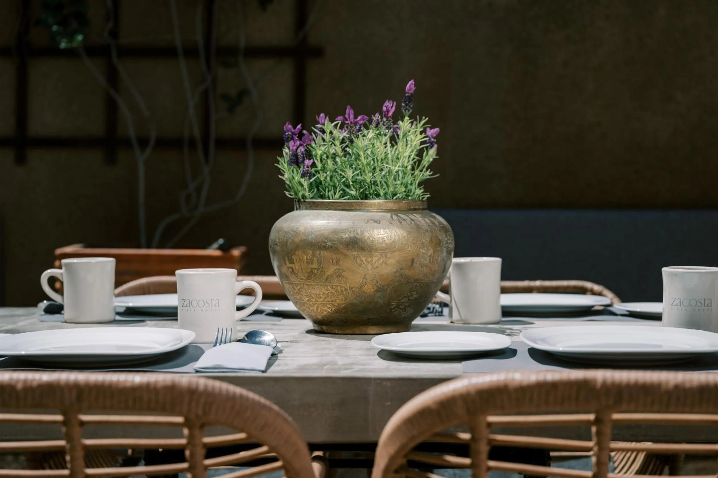 Food and drinks in Zacosta Villa Hotel