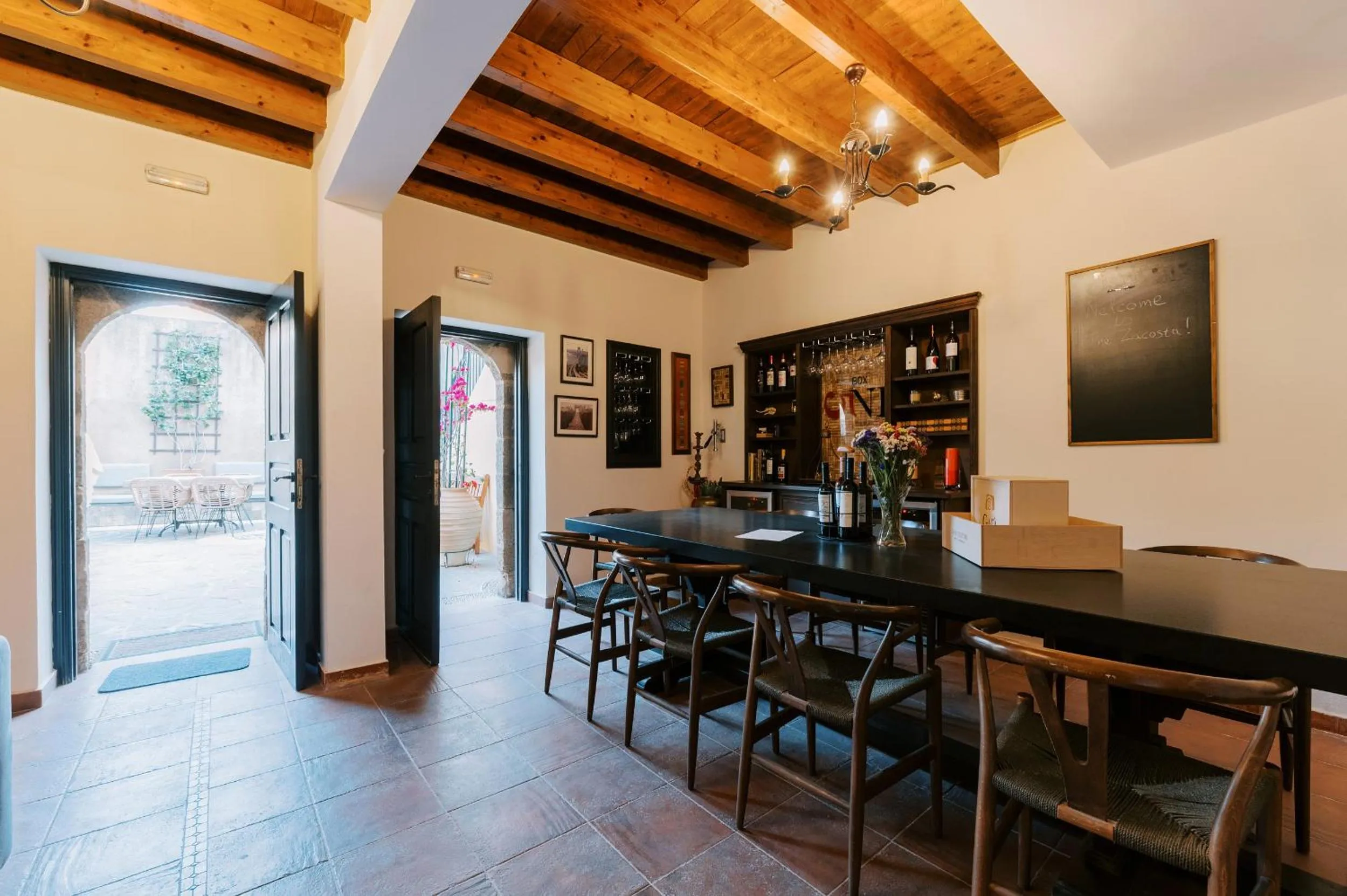 Seating area in Zacosta Villa - a Heritage Hotel