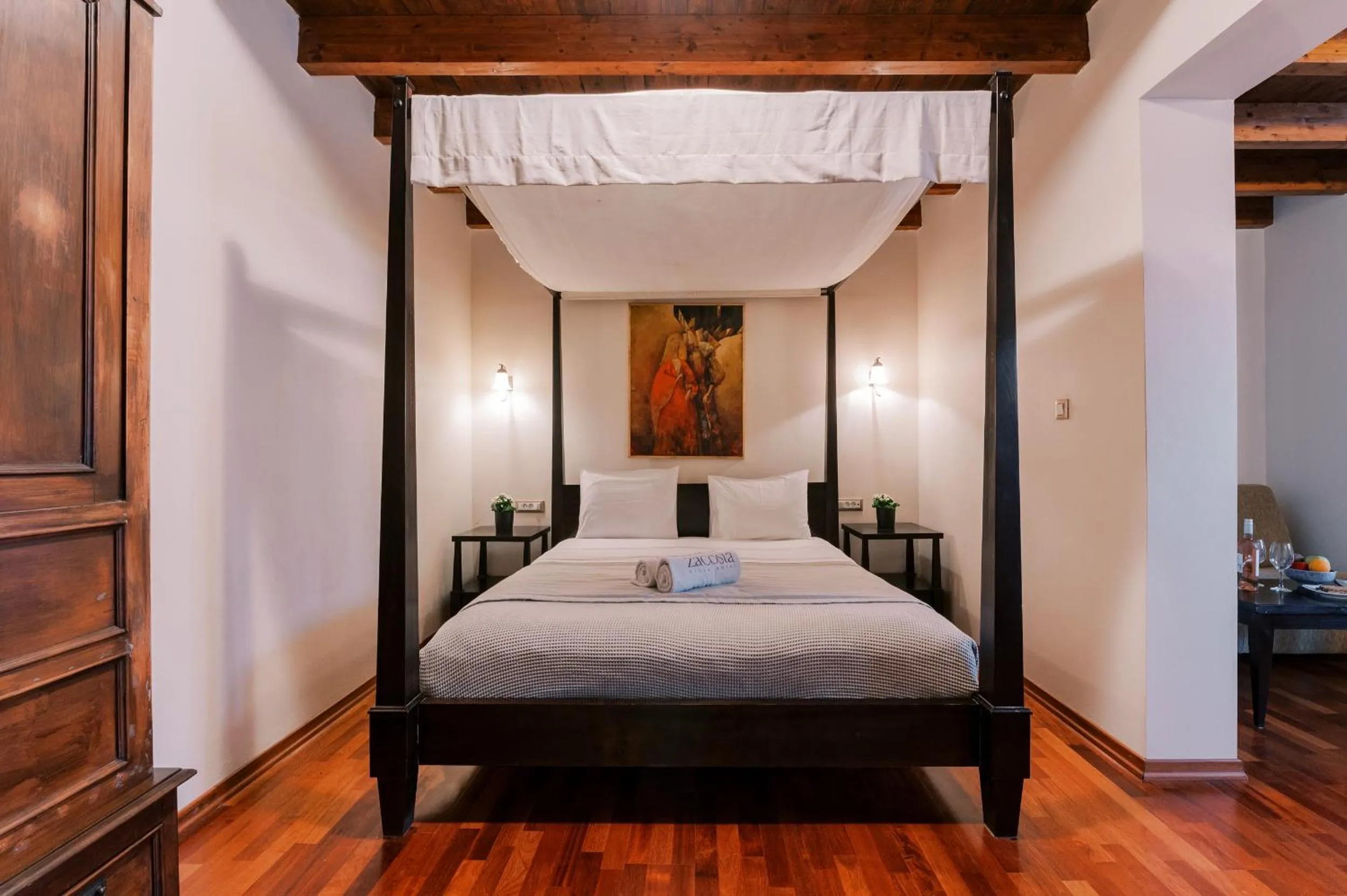 Bed in Zacosta Villa Hotel