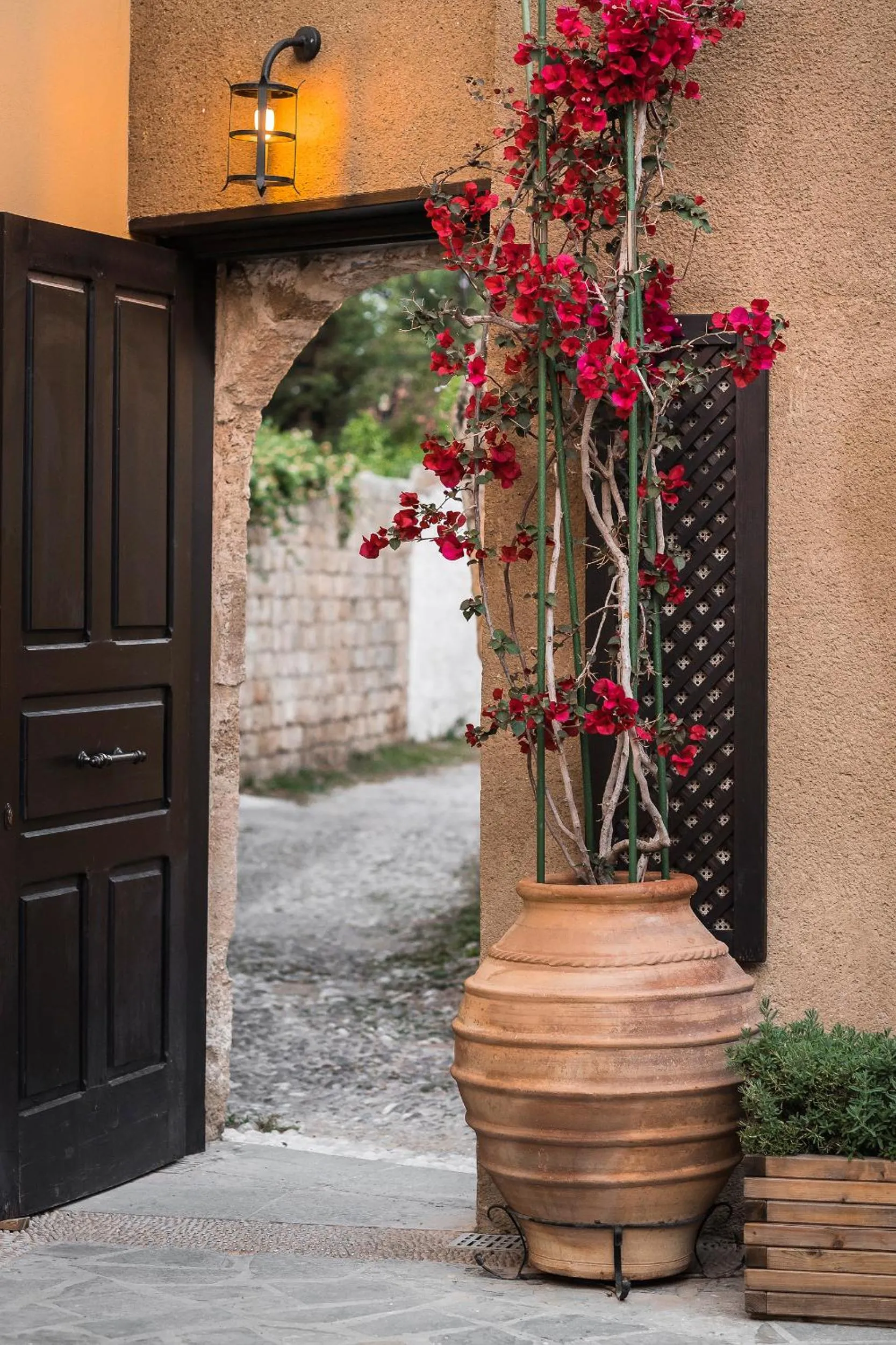 Facade/entrance in Zacosta Villa Hotel