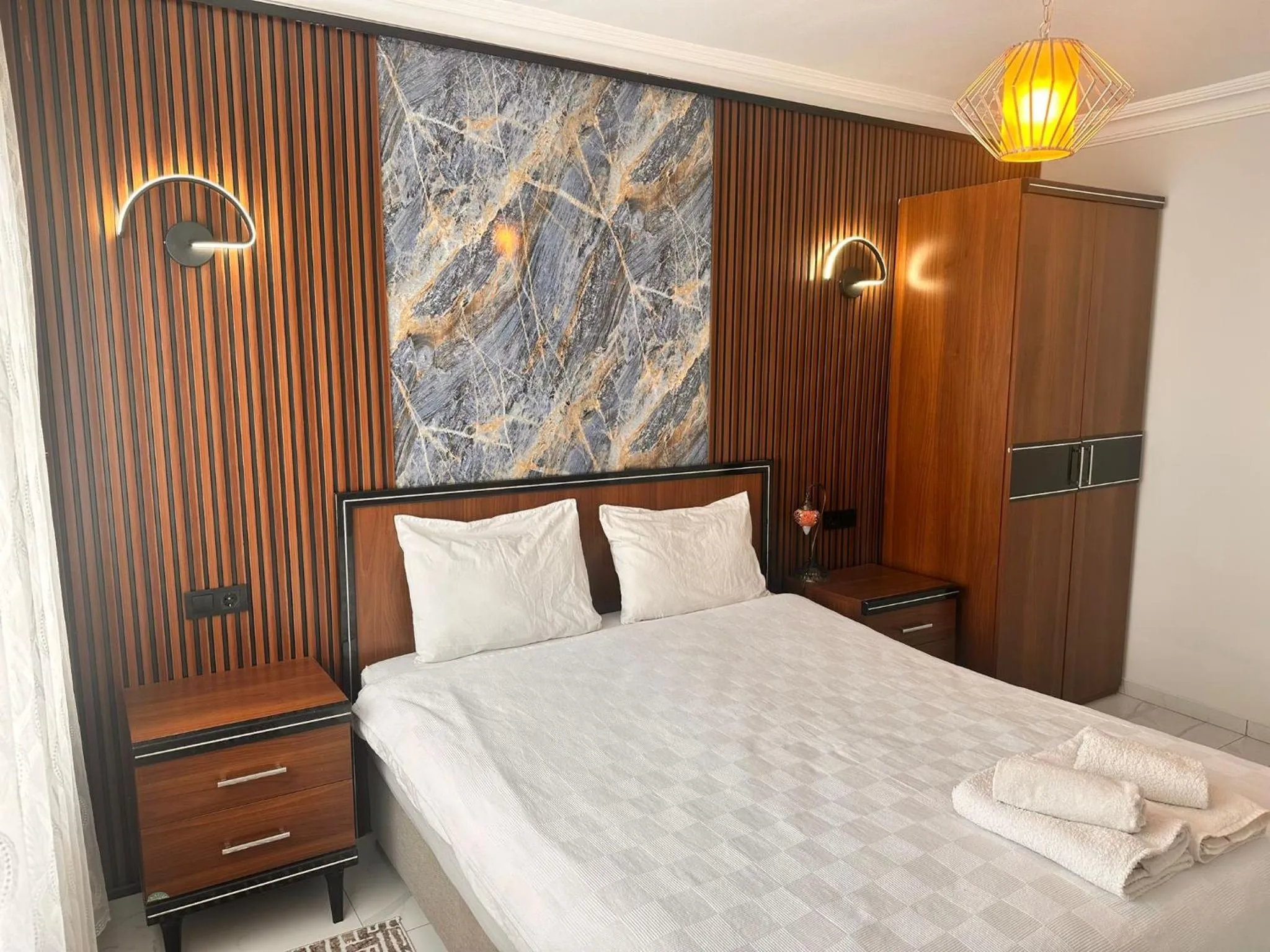 Bed in Apartments Anatolia