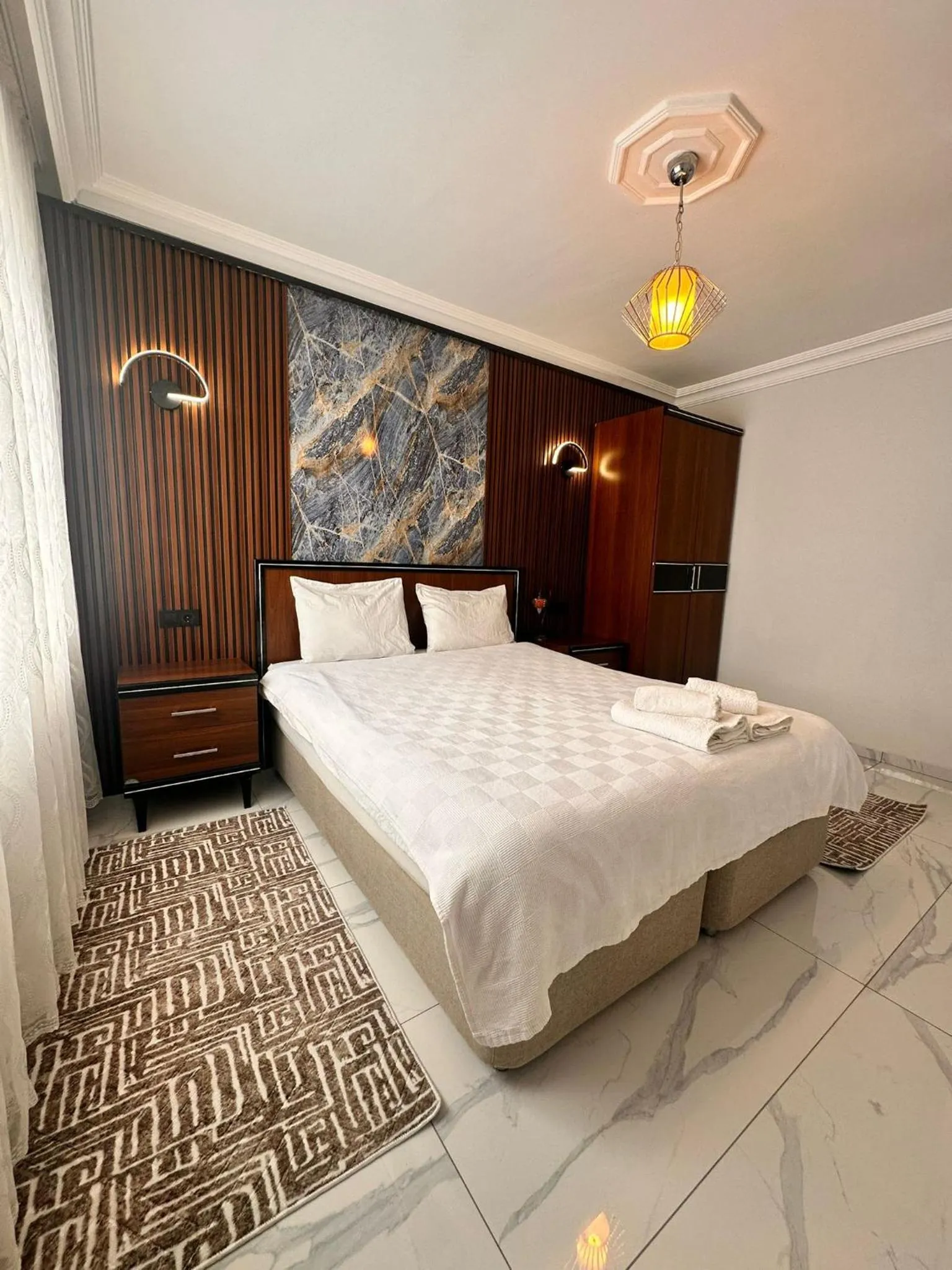 Bed in Apartments Anatolia